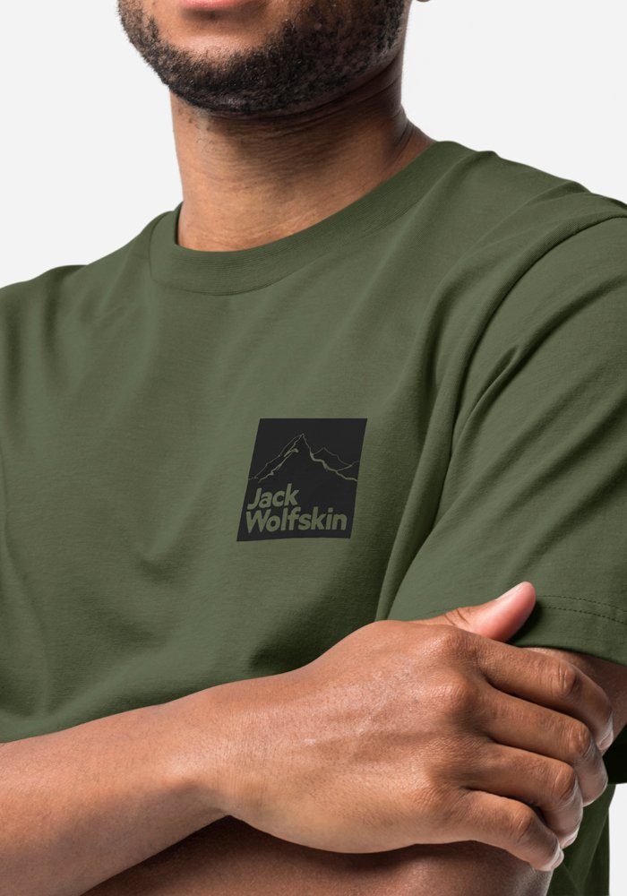 Jack Wolfskin T-Shirt GIPFELZONE greenwood M T