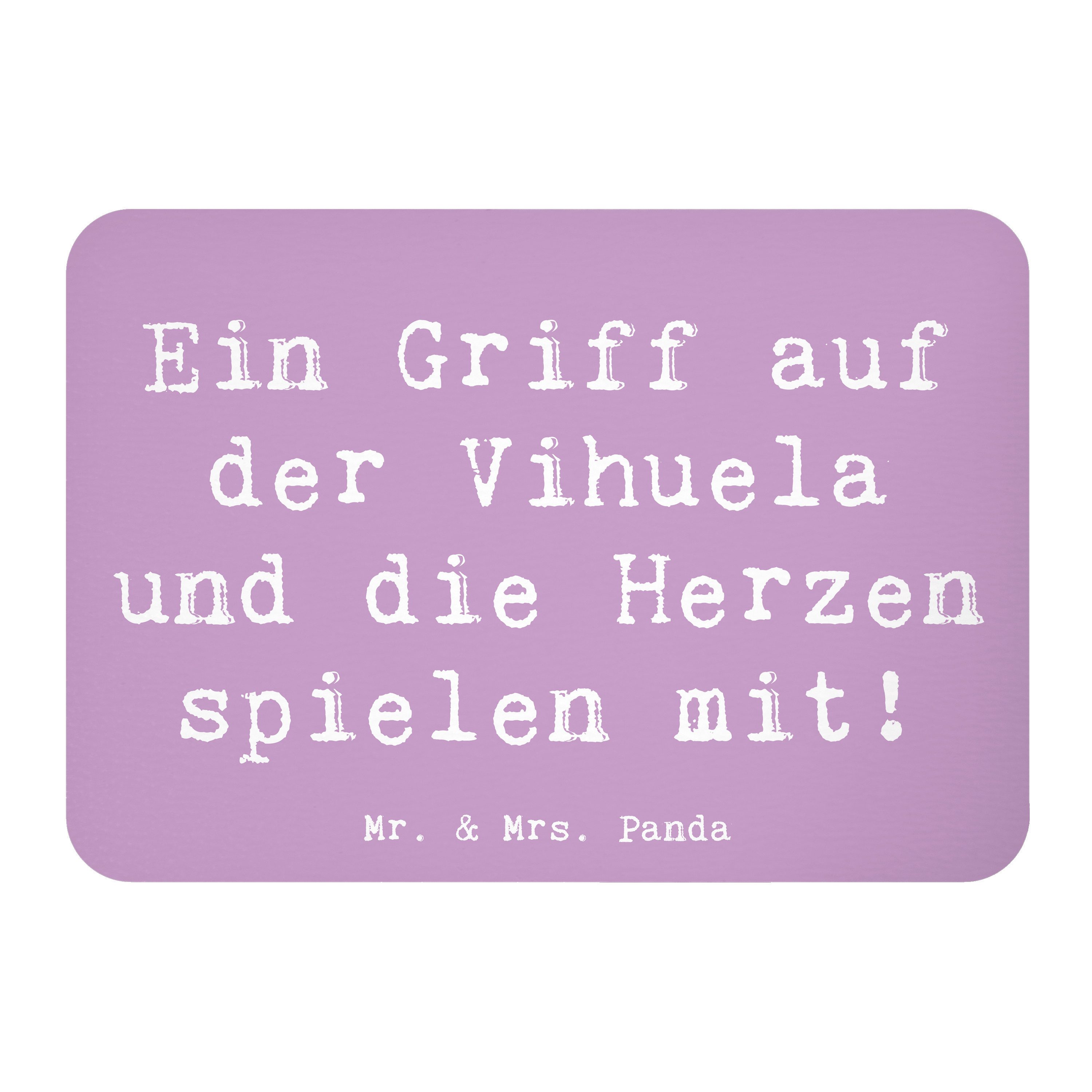 Magnet Spruch Vihuela Herzklang - Lavendeltraum - Geschenk, Musik, personali