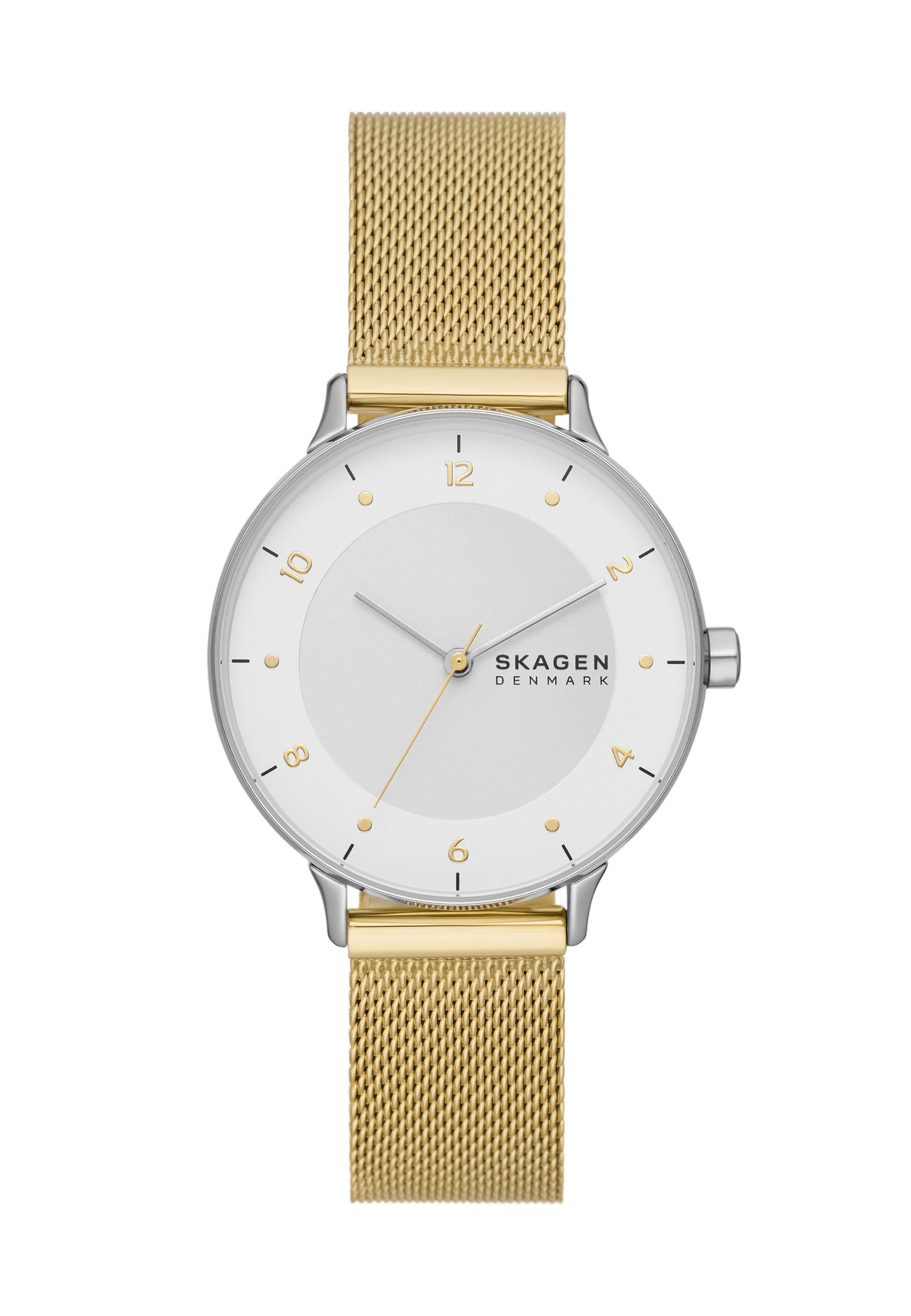 SKAGEN Quarzuhr Armbanduhr Edelstahl