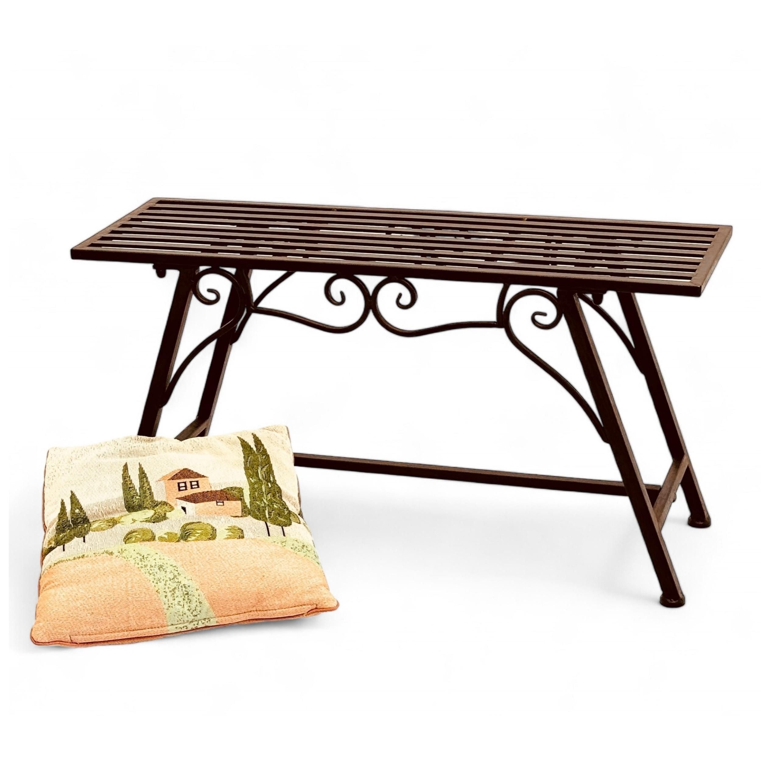 DanDiBo Gartenbank Wetterfest Metall 83 cm günstig online kaufen