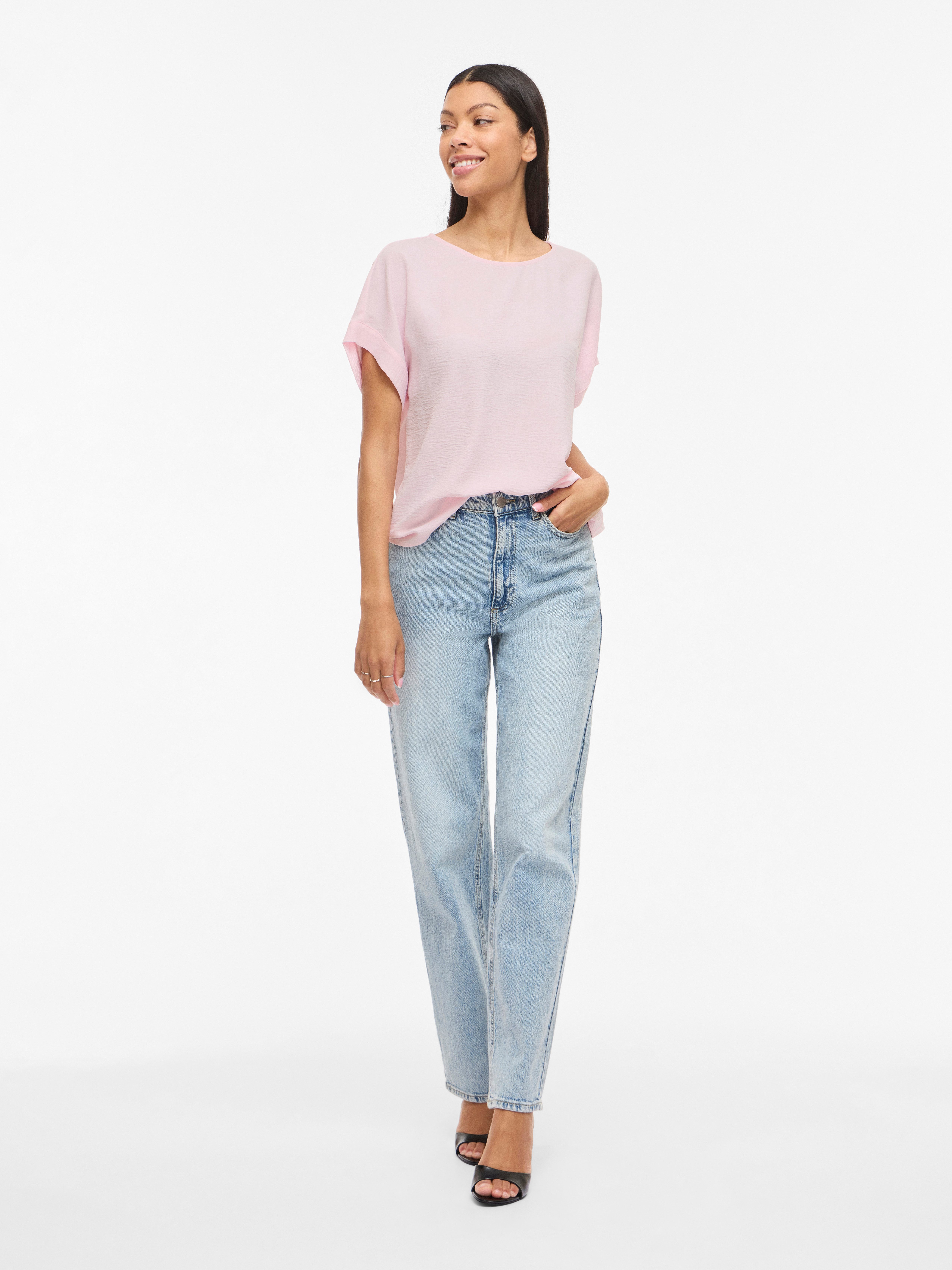 Vila Kurzarmshirt VIJOSA S/S TOP - NOOS – Bild 4 von 5