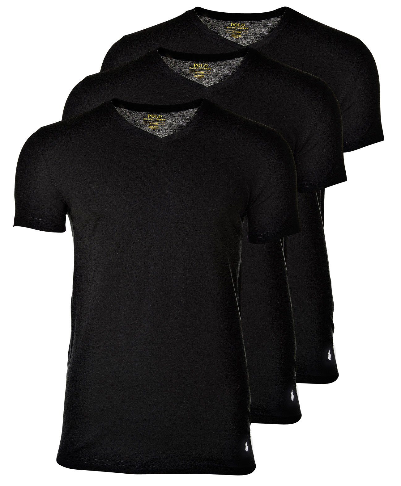 Polo Ralph Lauren Unterhemd »3er Pack Herren T-Shirts, V-Neck, Halbarm,«  online kaufen | OTTO