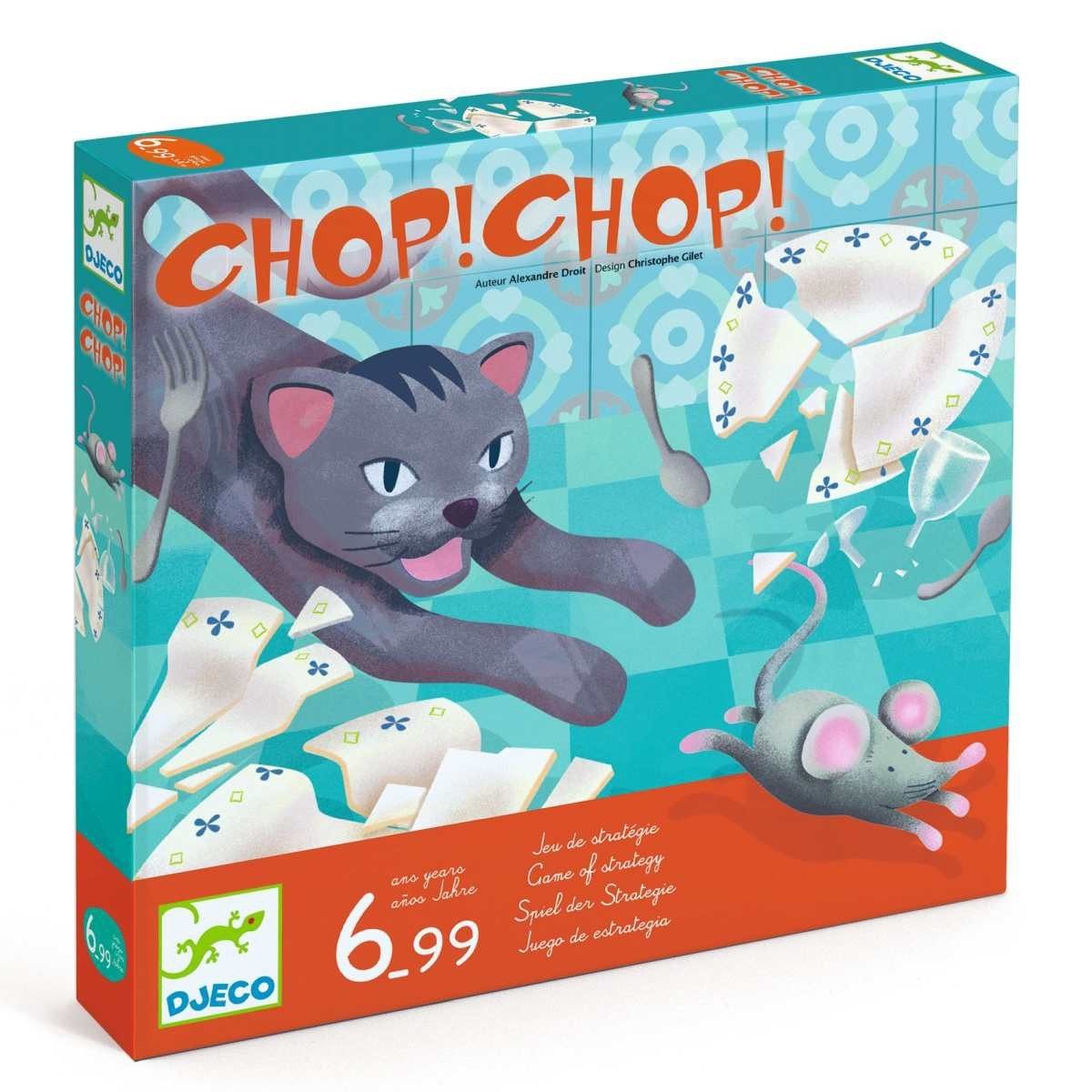 DJECO Spiel Chop! Chop! Kooperationsspiel 2-5 Spieler ab 6 Jahren