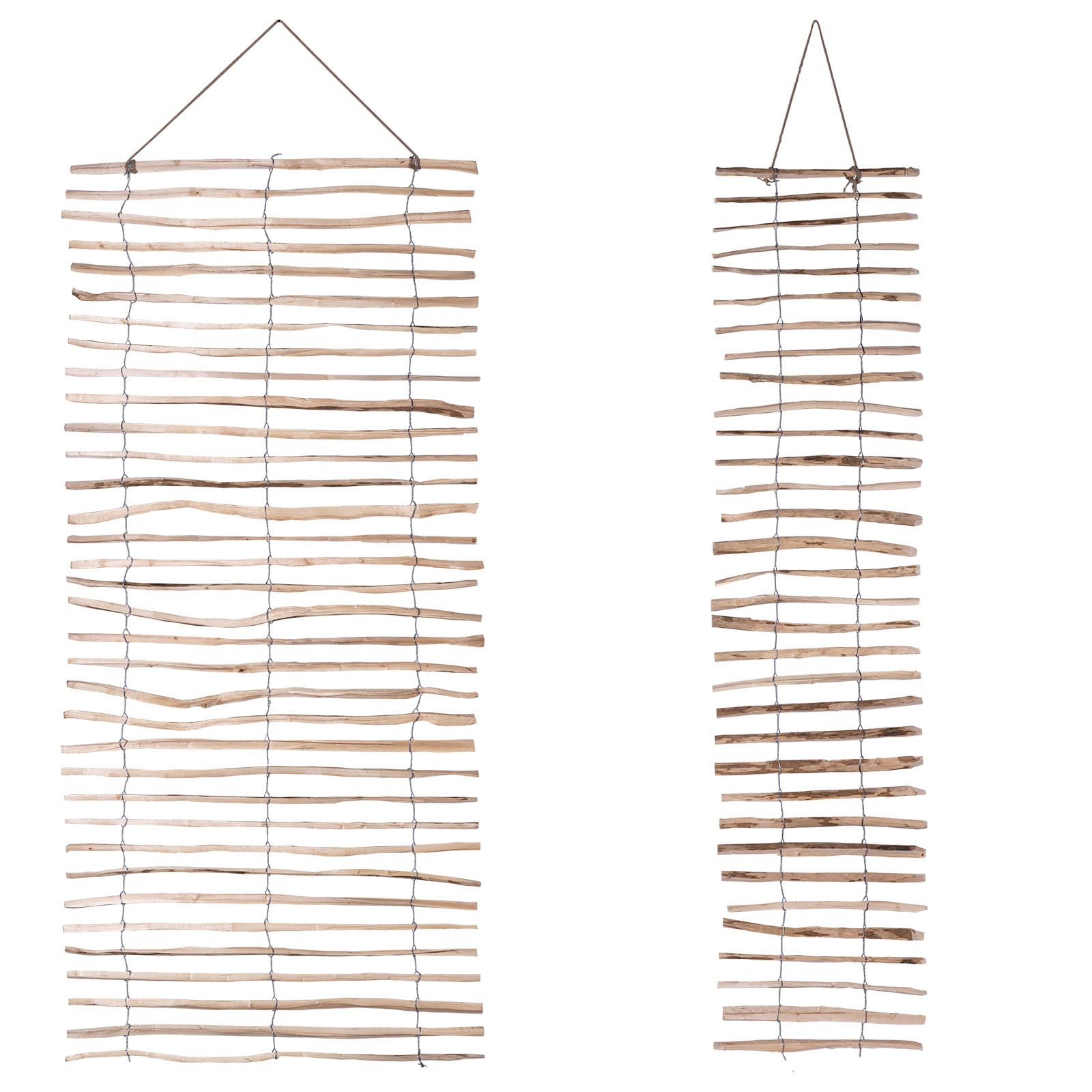 BooGardi Rankhilfe Leiter Holz, 1 St., 50 x 200cm 3-5cm, Kletterhilfe Wandspalier Efeu Rankgitter Pflanzhilfe Balkon Garten