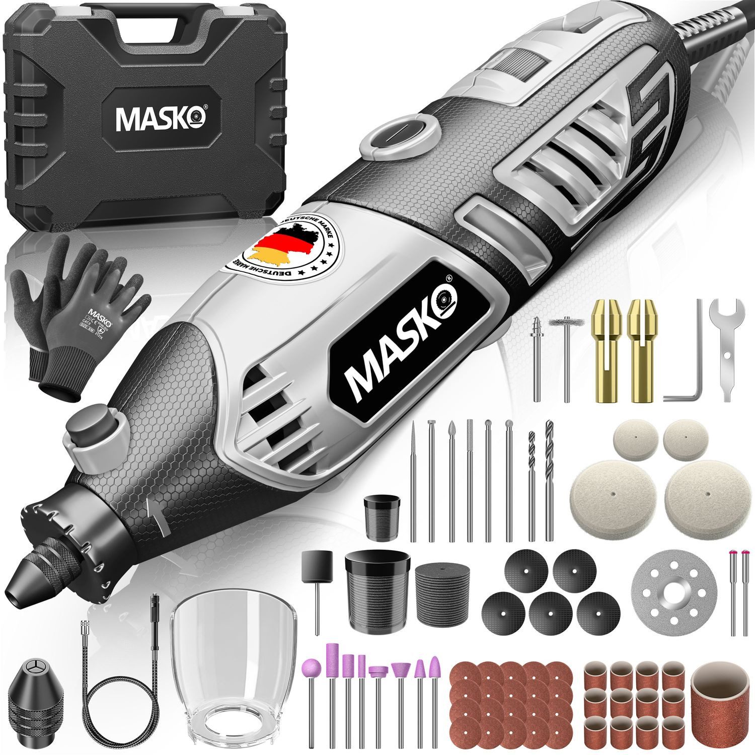 MASKO Elektro-Multifunktionswerkzeug, Schnellspann-Bohrfutter Transportkoff günstig online kaufen