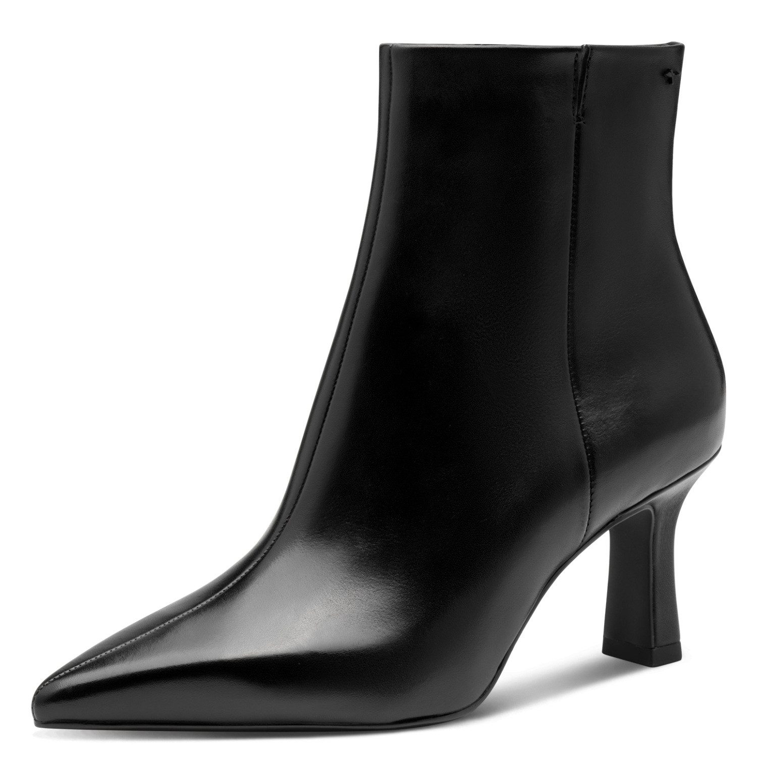Tamaris Stiefelette Trichterabsatz, Ankleboots mit zweckmäßigem Innenreißverschluss