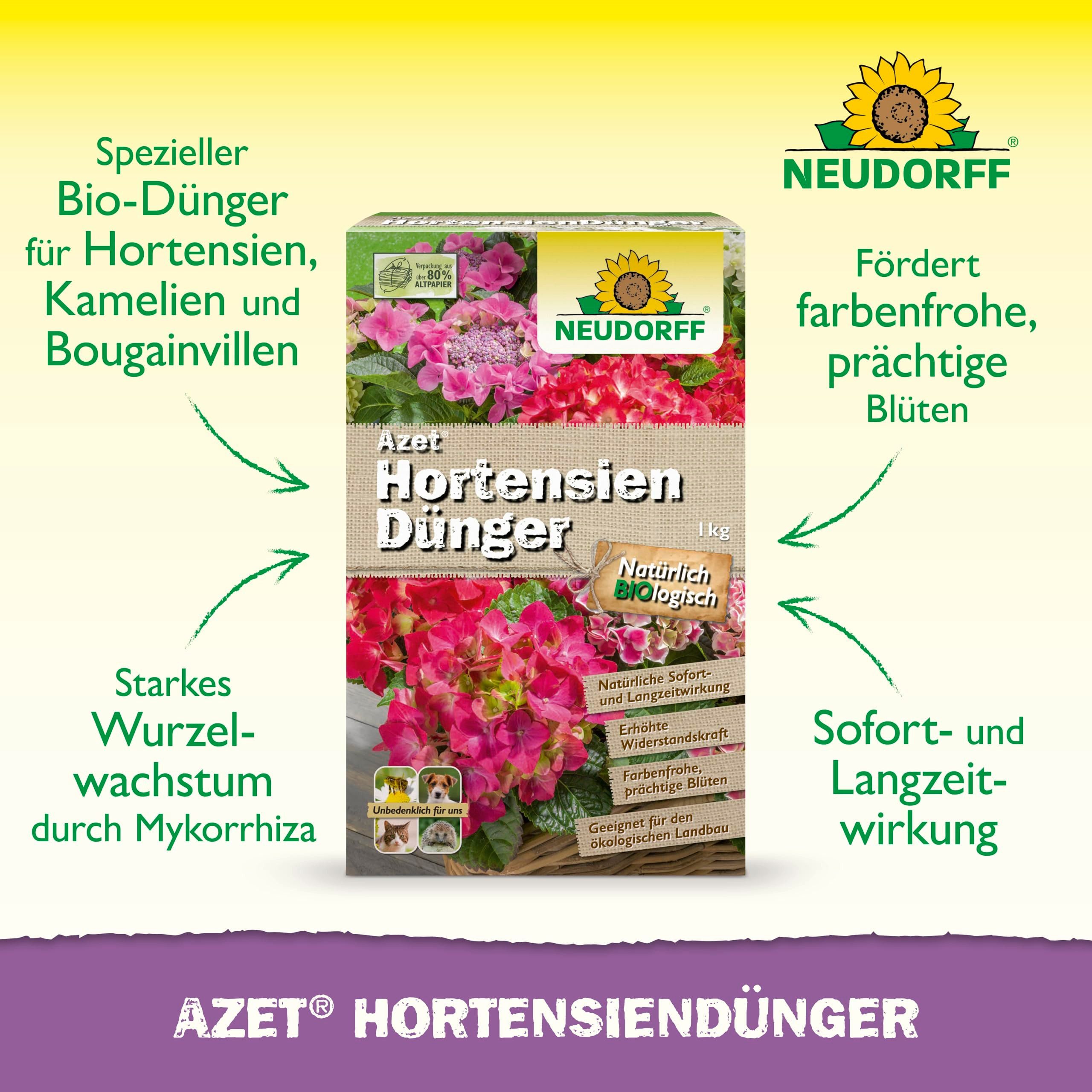 Neudorff Blumendünger Bio - Azet HortensienDünger günstig online kaufen