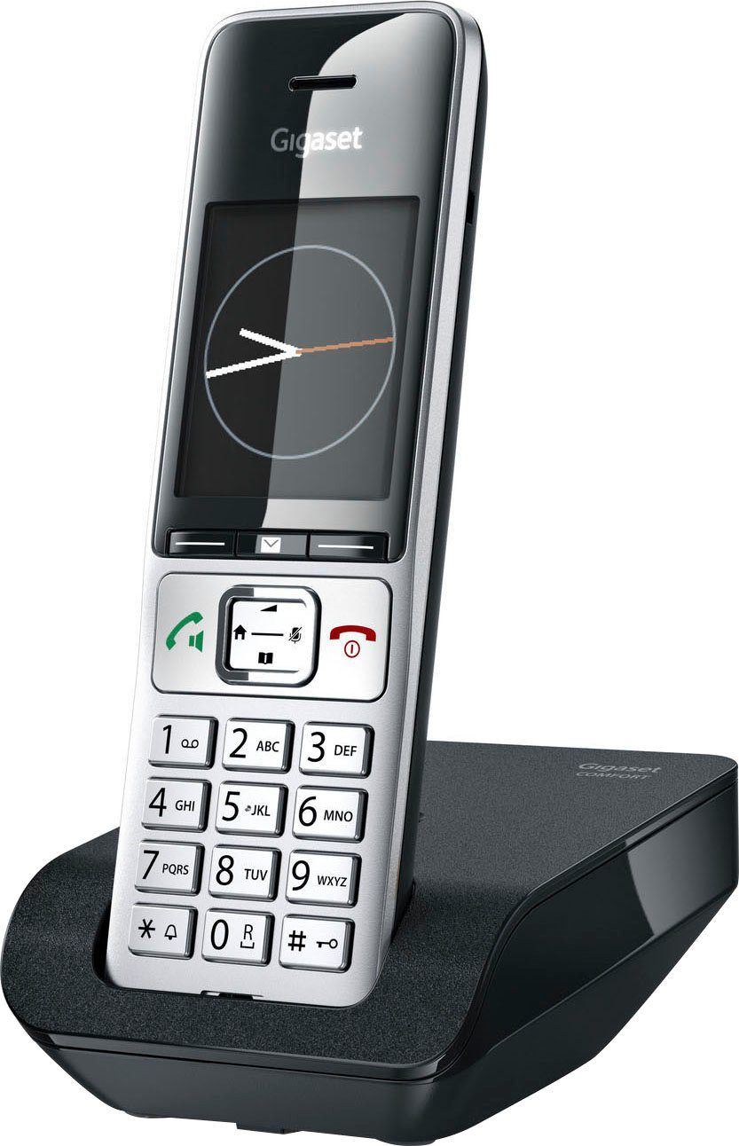Gigaset COMFORT 500 (Mobilteile: 1) DECT-Telefon Schnurloses