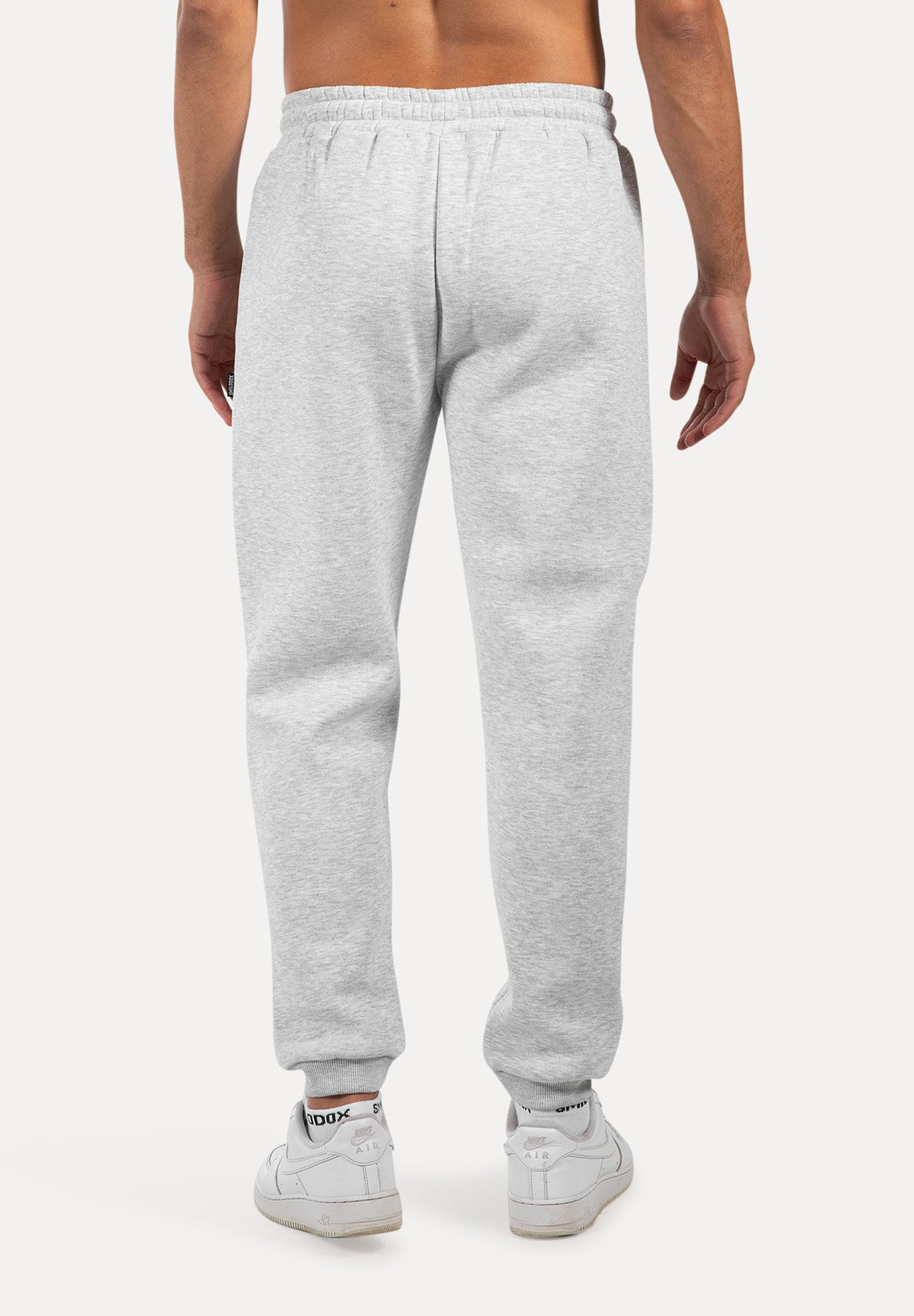 Smilodox Jogginghose Ilyas, Regular Fit Sweathose, Taschen, Metalllabel, we günstig online kaufen