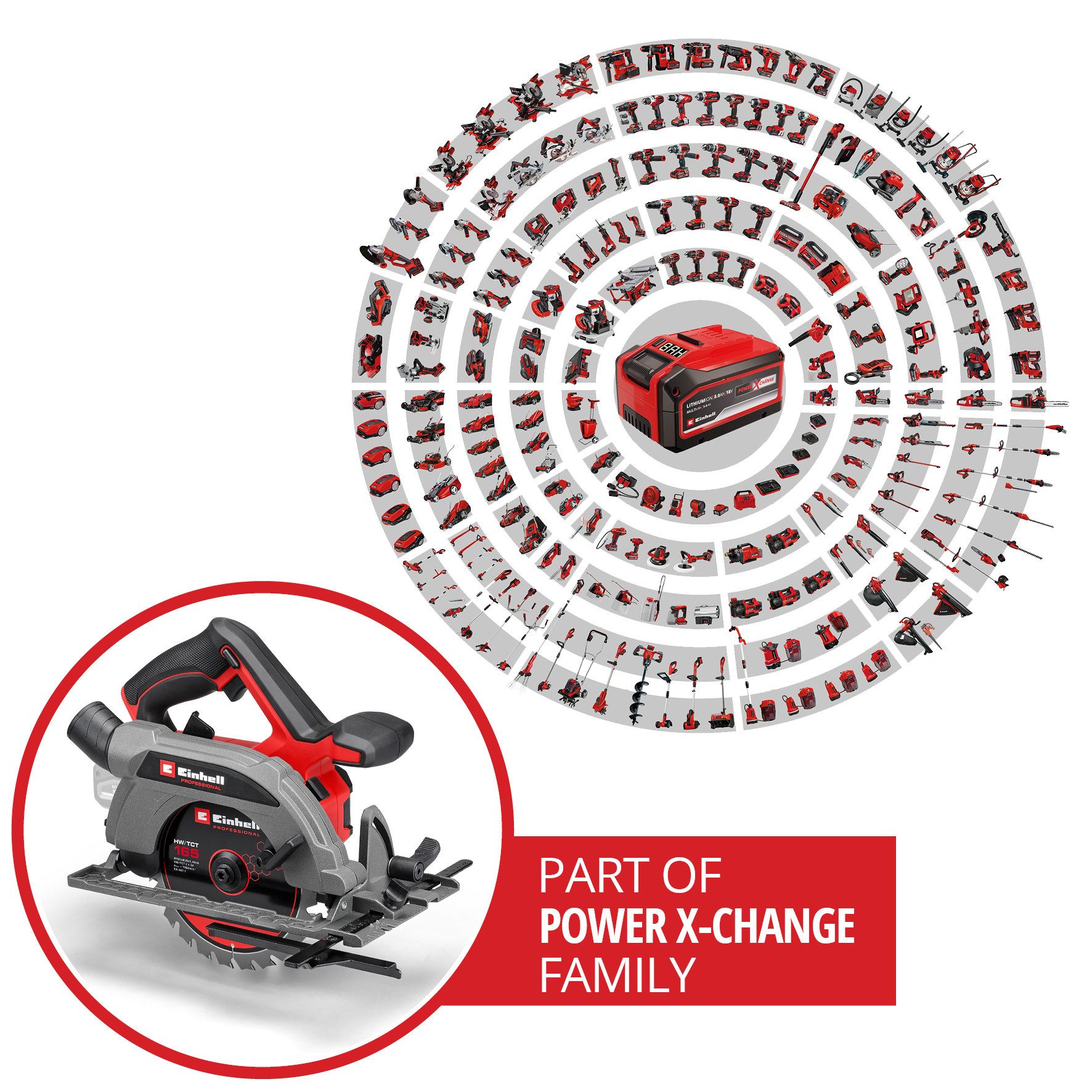 Einhell Akku-Handkreissäge TP-CS 18/165 Li BL günstig online kaufen
