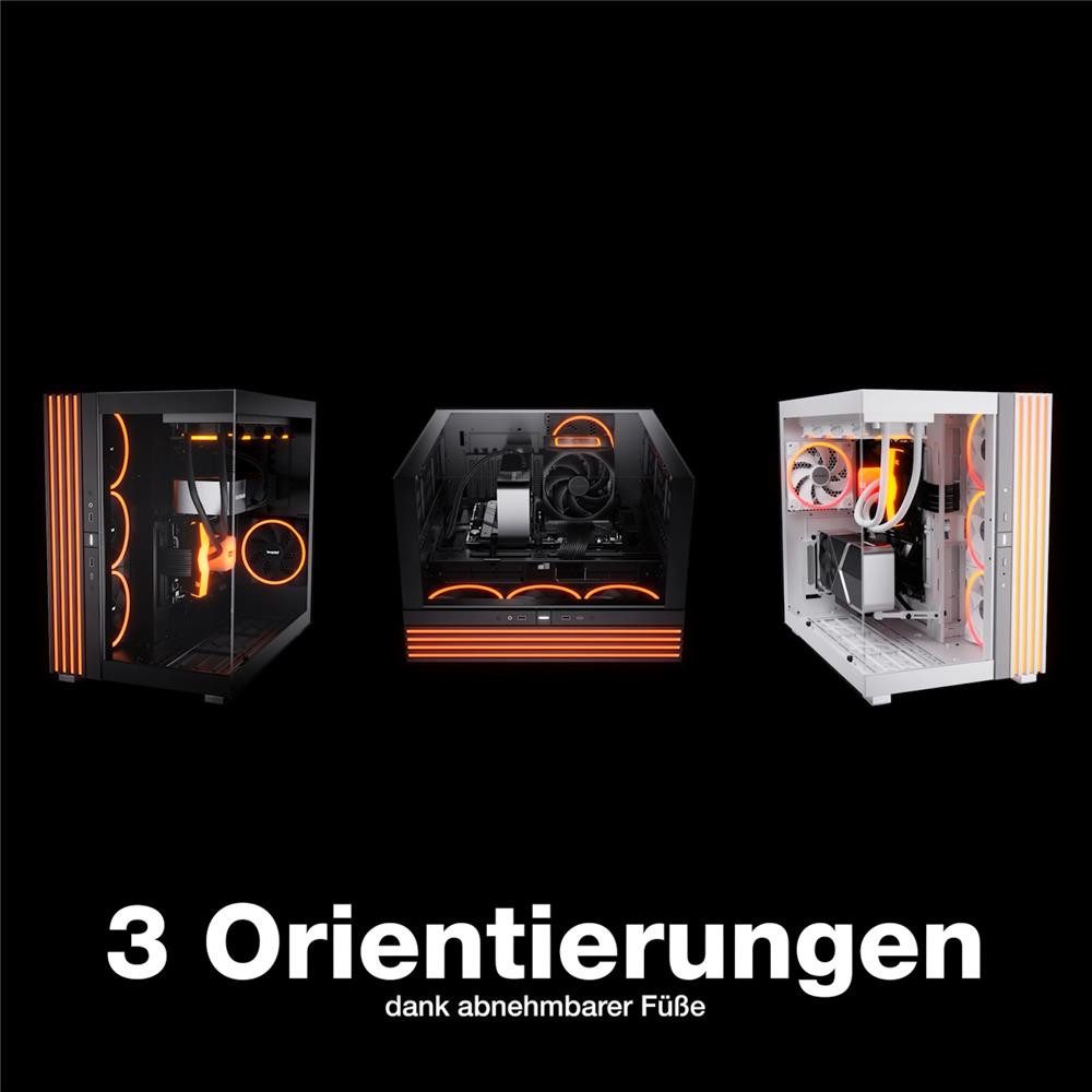 be quiet! PC-Gehäuse Light Base 900 FX Black, atemberaubender Panorama-Blick Show Case – Bild 2 von 5