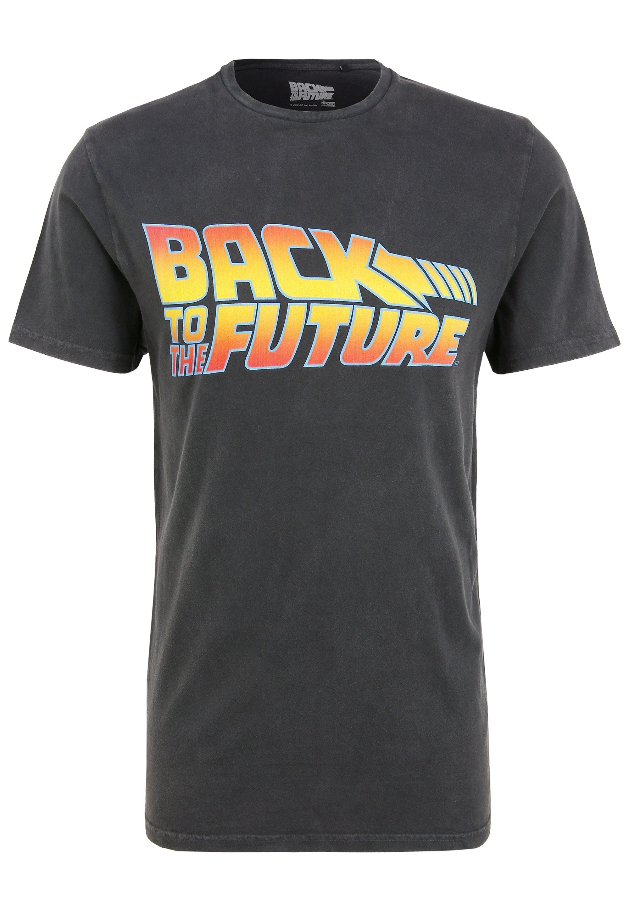 Recovered T-Shirt Back to the Future Classic im lockeren Schnitt günstig online kaufen