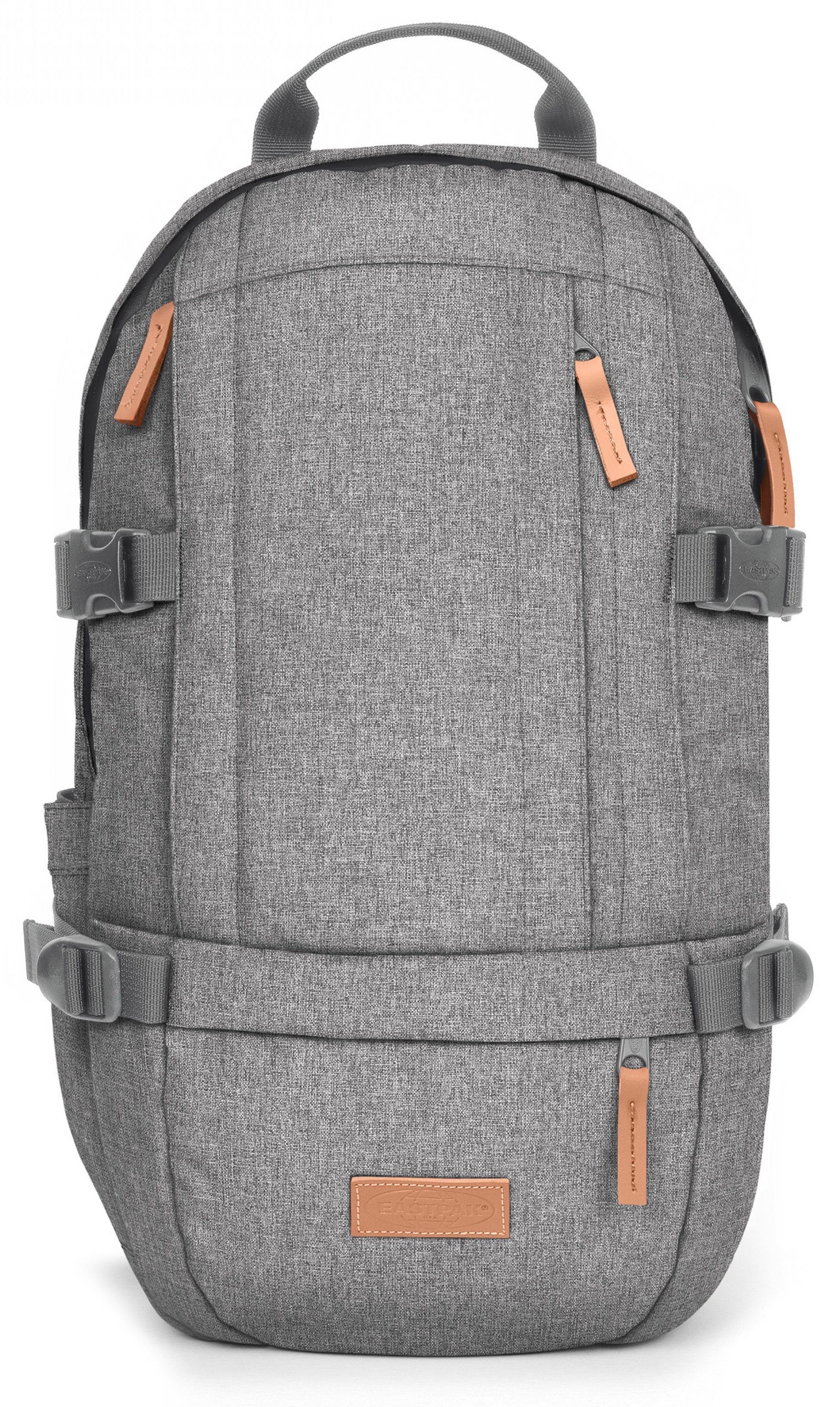 Eastpak mit Fächern FLOID, grau Freizeitrucksack zahlreichen