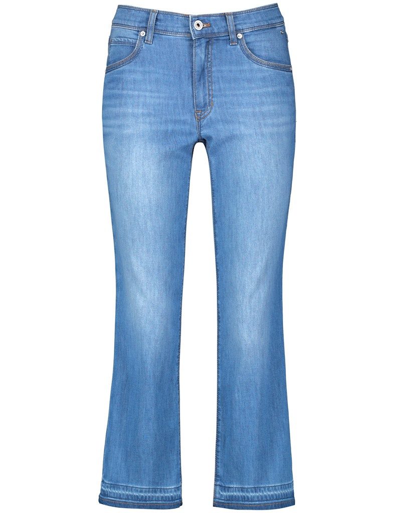 GERRY WEBER Bequeme Jeans Gerry Weber Edition / Da.Jeans / HOSE JEANS VERKUERZT - MAR:LIE