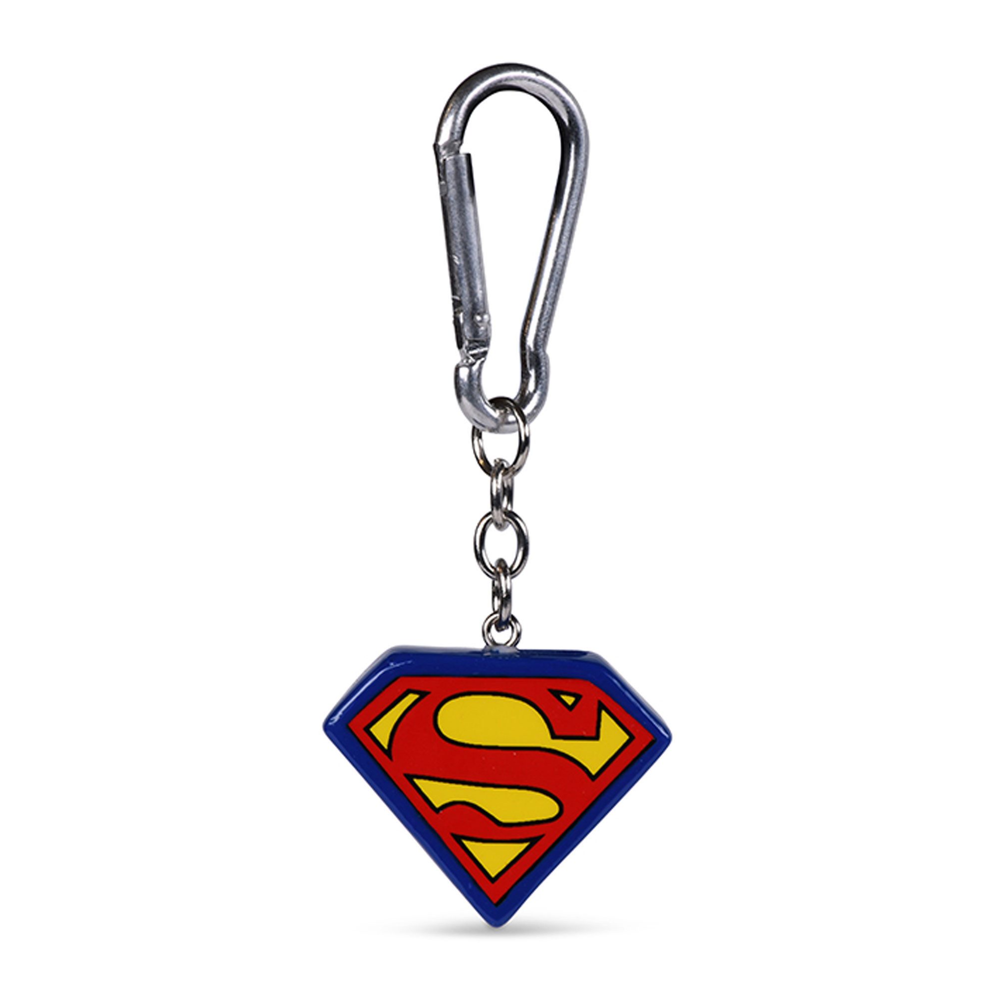 Schlüsselanhänger 3D Keyring - Merchandise - Superman - Logo