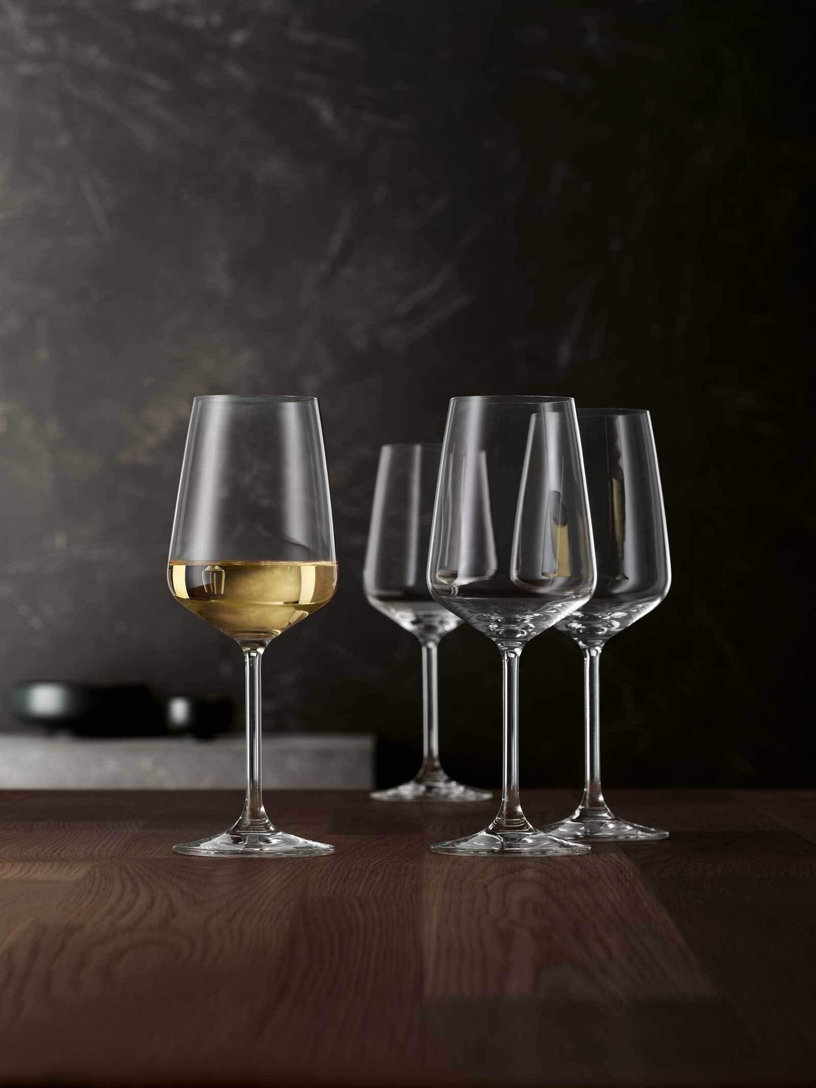 SPIEGELAU Weißweinglas Style Weißweingläser 440 ml 12er Set, 12-tlg., Glas