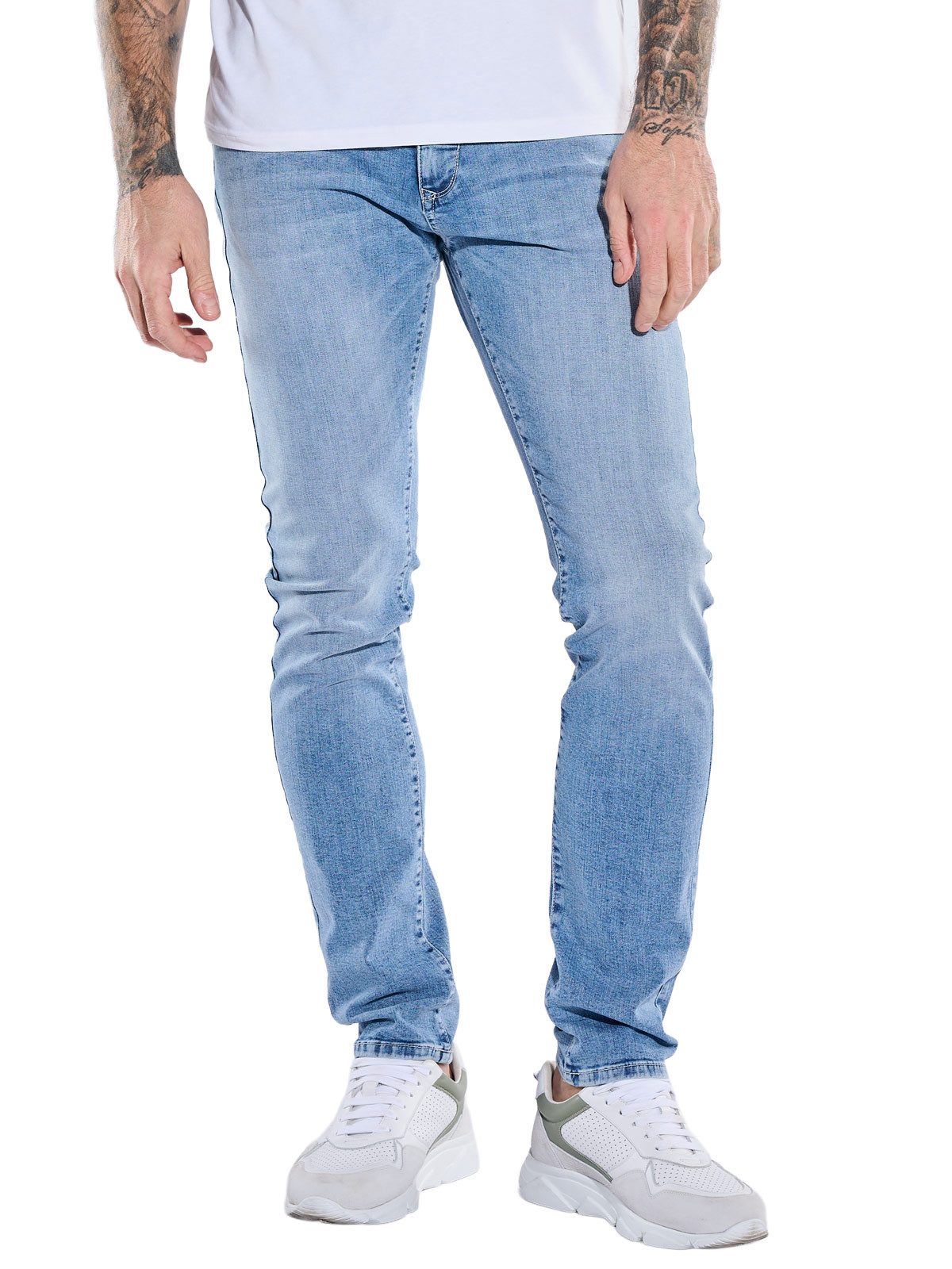 emilio adani Stretch-Jeans Herren Superstretch Jeans – Bequeme Passform, He günstig online kaufen