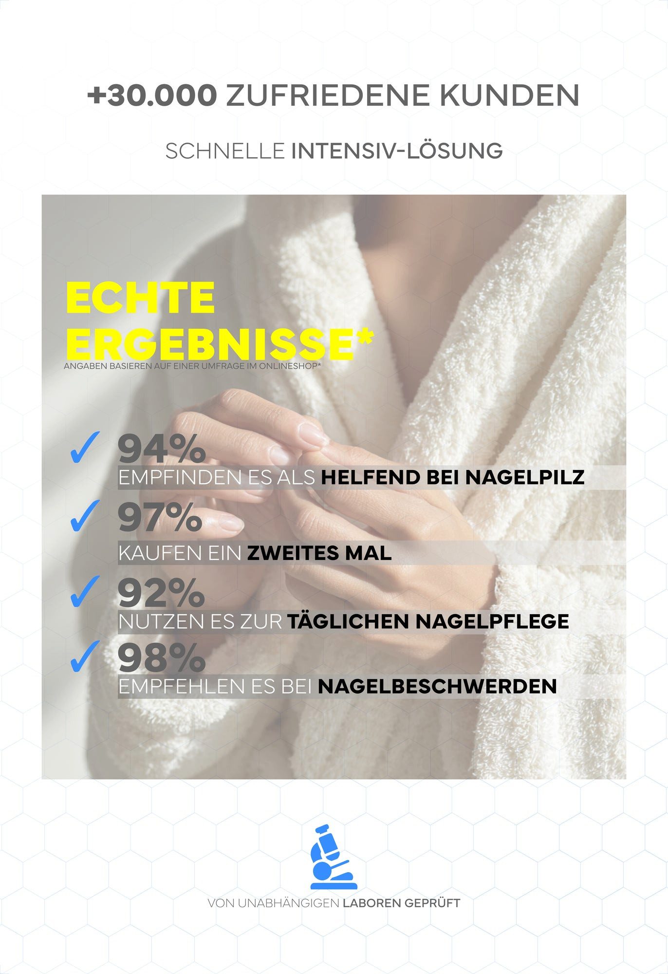 NATURE NATION Körperpflegemittel BIO Propolis Nagelserum mit Teebaumöl & Lavendel Packung
