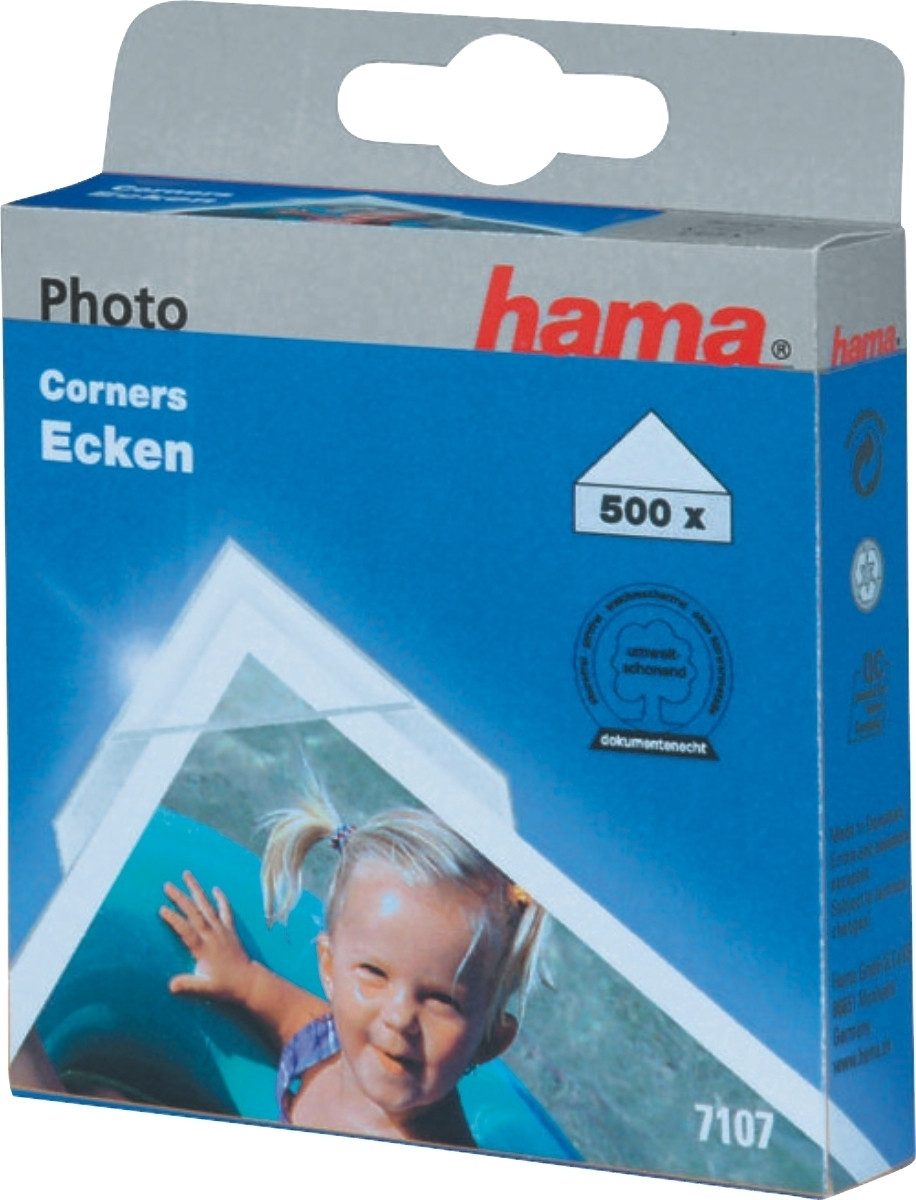 Klebeband Fotoecken selbstklebend VE=500 Stück