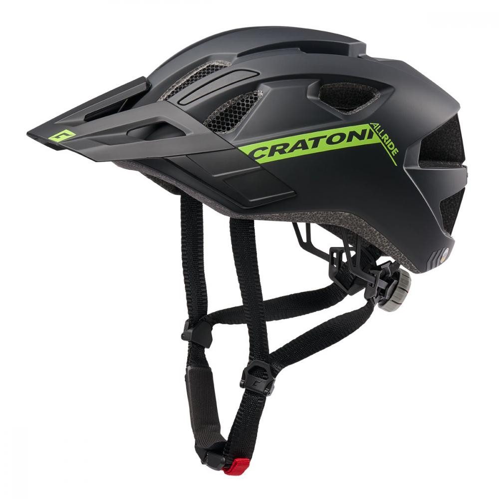 Fahrradhelm Cratoni Fahrradhelm AllRide Jr. Junior black matt Größe UNI (53-59 cm)