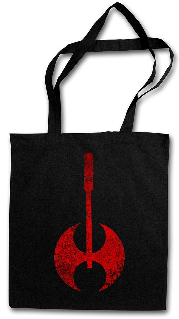 Beuteltasche Labyrix Symbol Stofftasche Minos Satan Devil Satanism Satanismus 666