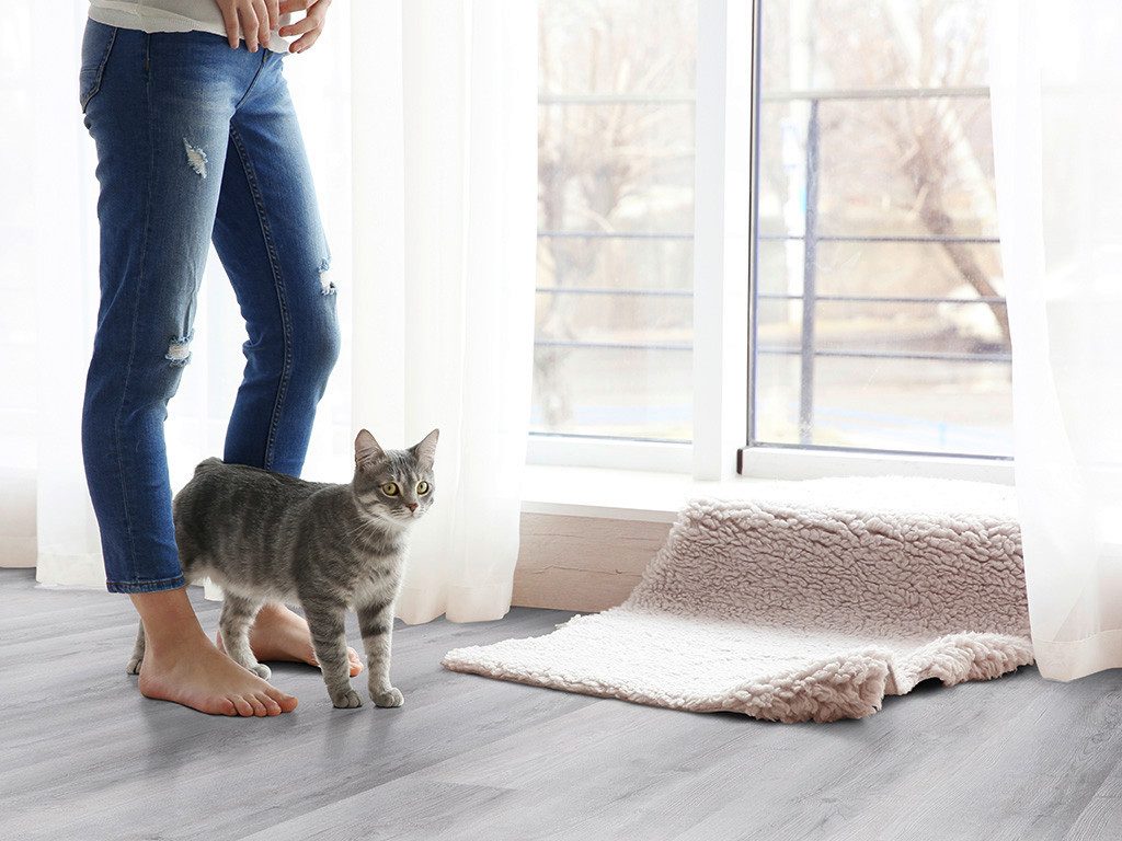 Stilewo Vinylboden 1 m2 Selbstklebender Vinylboden Fliesen- und Holzoptik