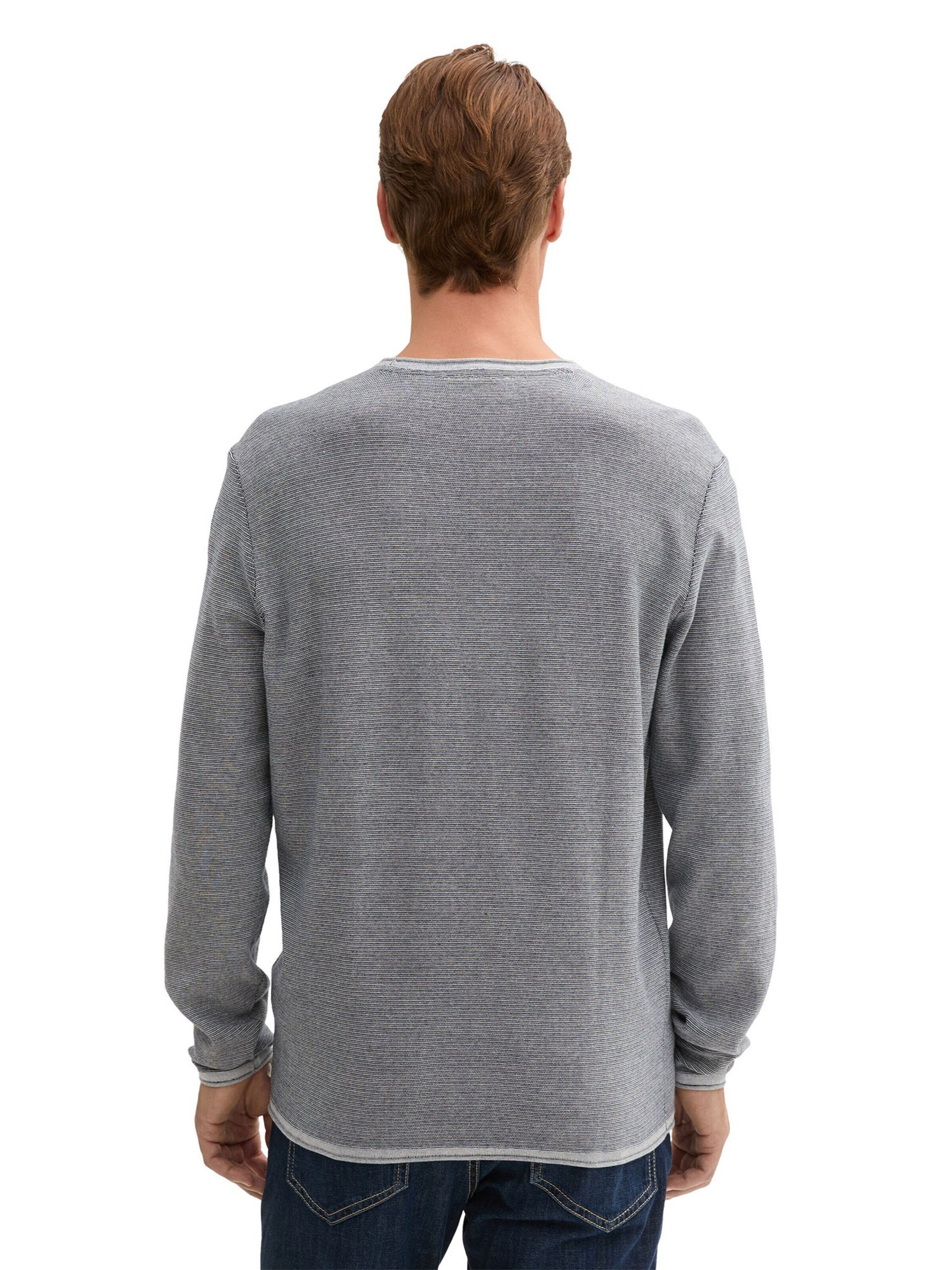 TOM TAILOR Rundhalspullover (1-tlg)