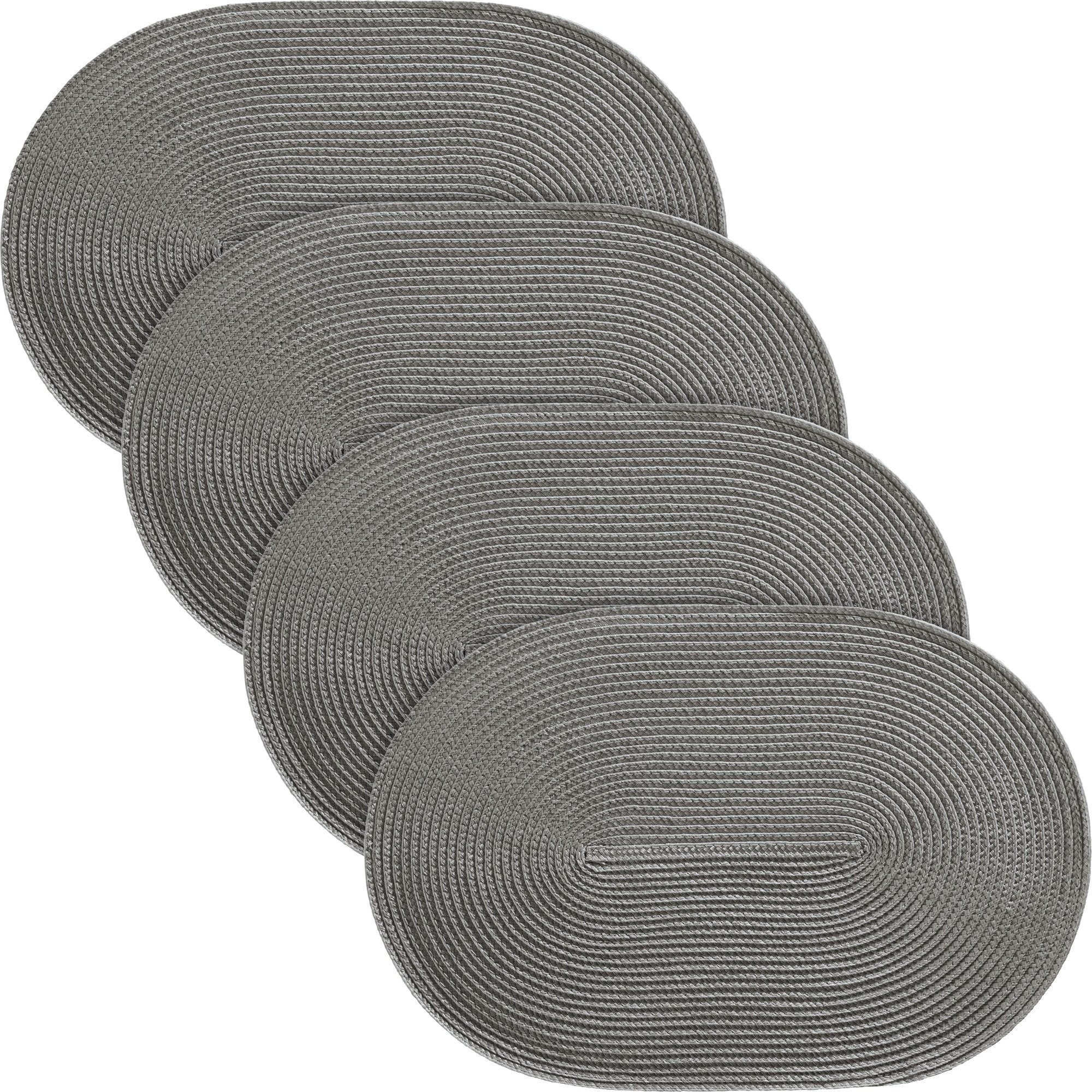 Erwin Müller Platzset Tischset "Amadora" 4er-Pack, Uni