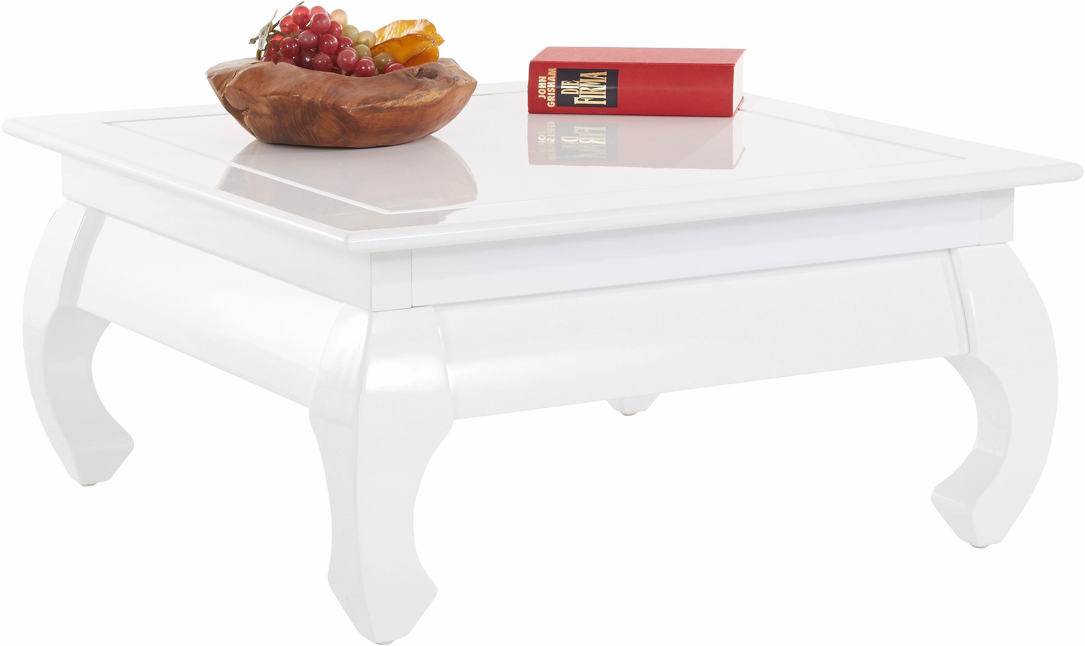 Homexperts Couchtisch quadratisch, in klassischem Design - Homexperts