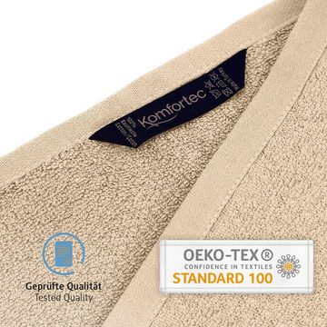 Komfortec Handtuch 100% Baumwolle, 470 g/m², Frottee (6-St), Badetücher 50x100 cm Set, Weich