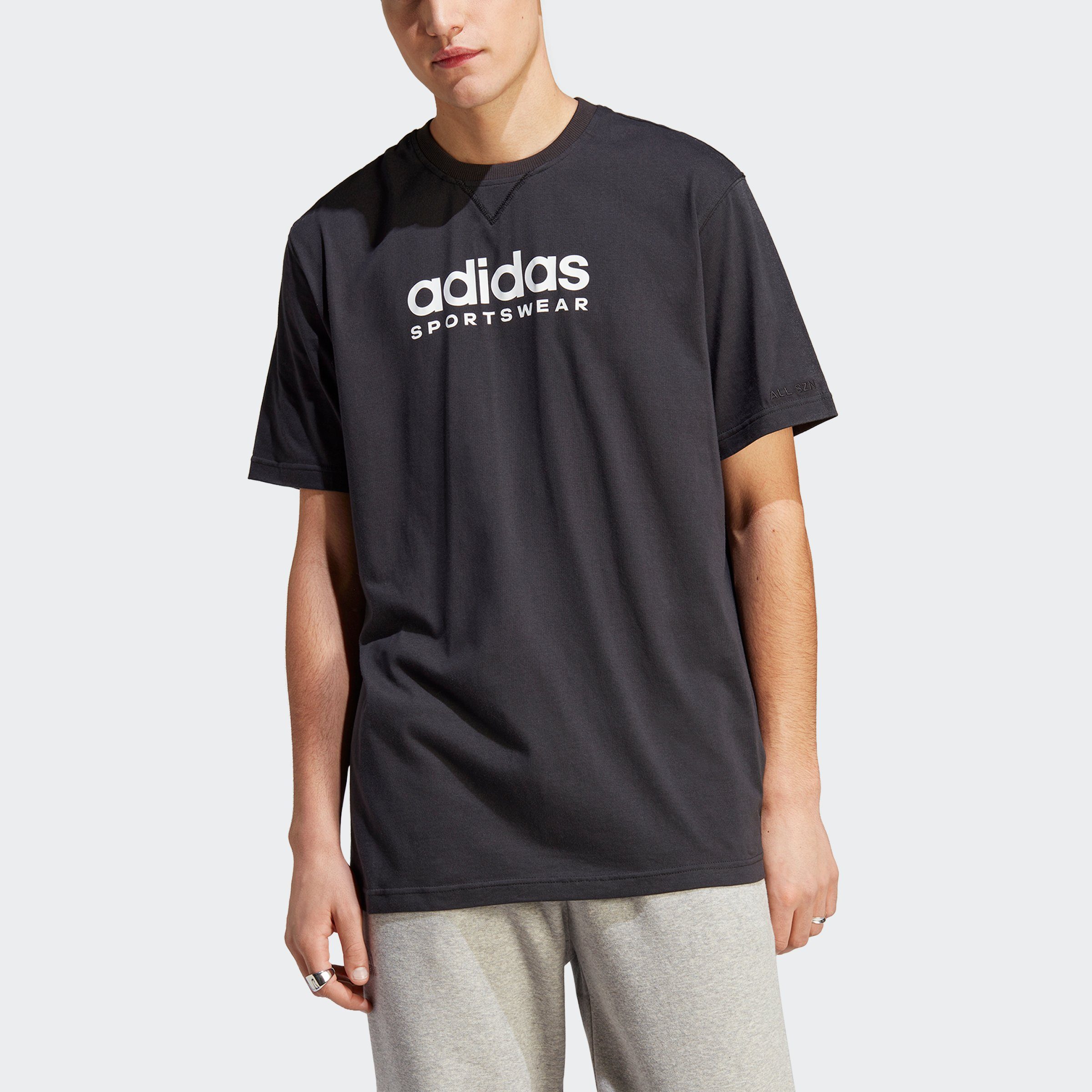 T-Shirt Black SZN Sportswear ALL adidas GRAPHIC