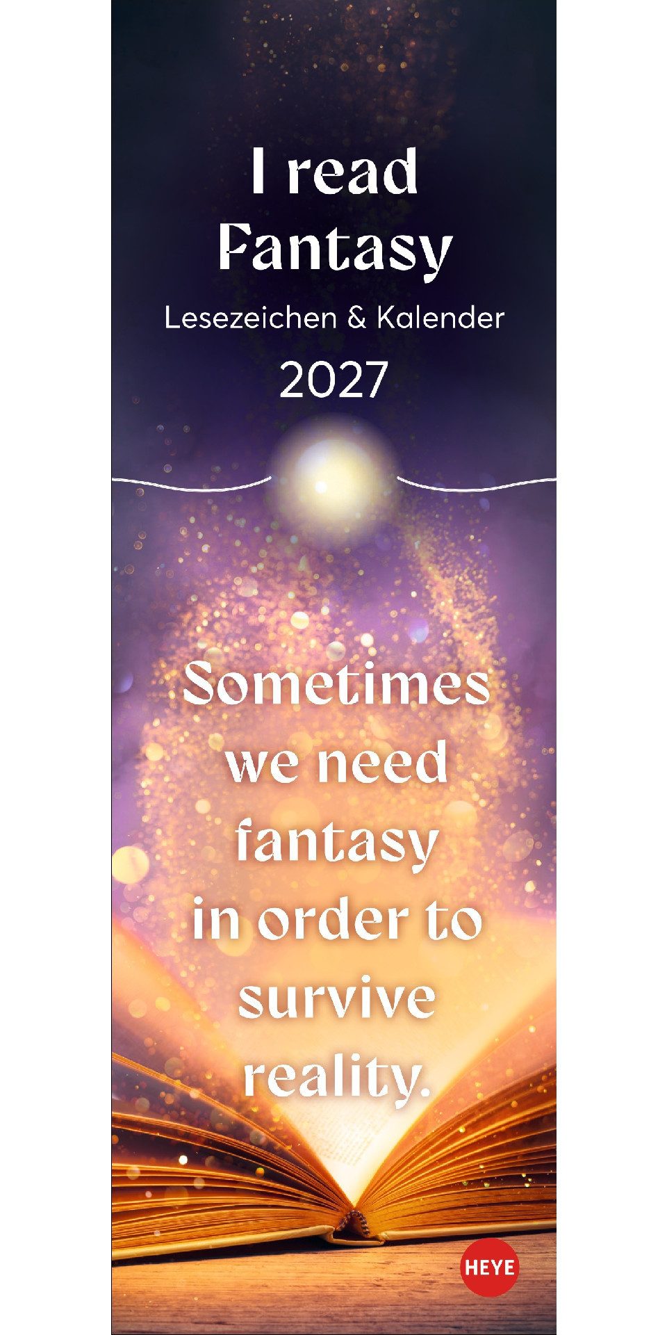 Lesezeichenkalender Fantasy Lesezeichen & Kalender 2027
