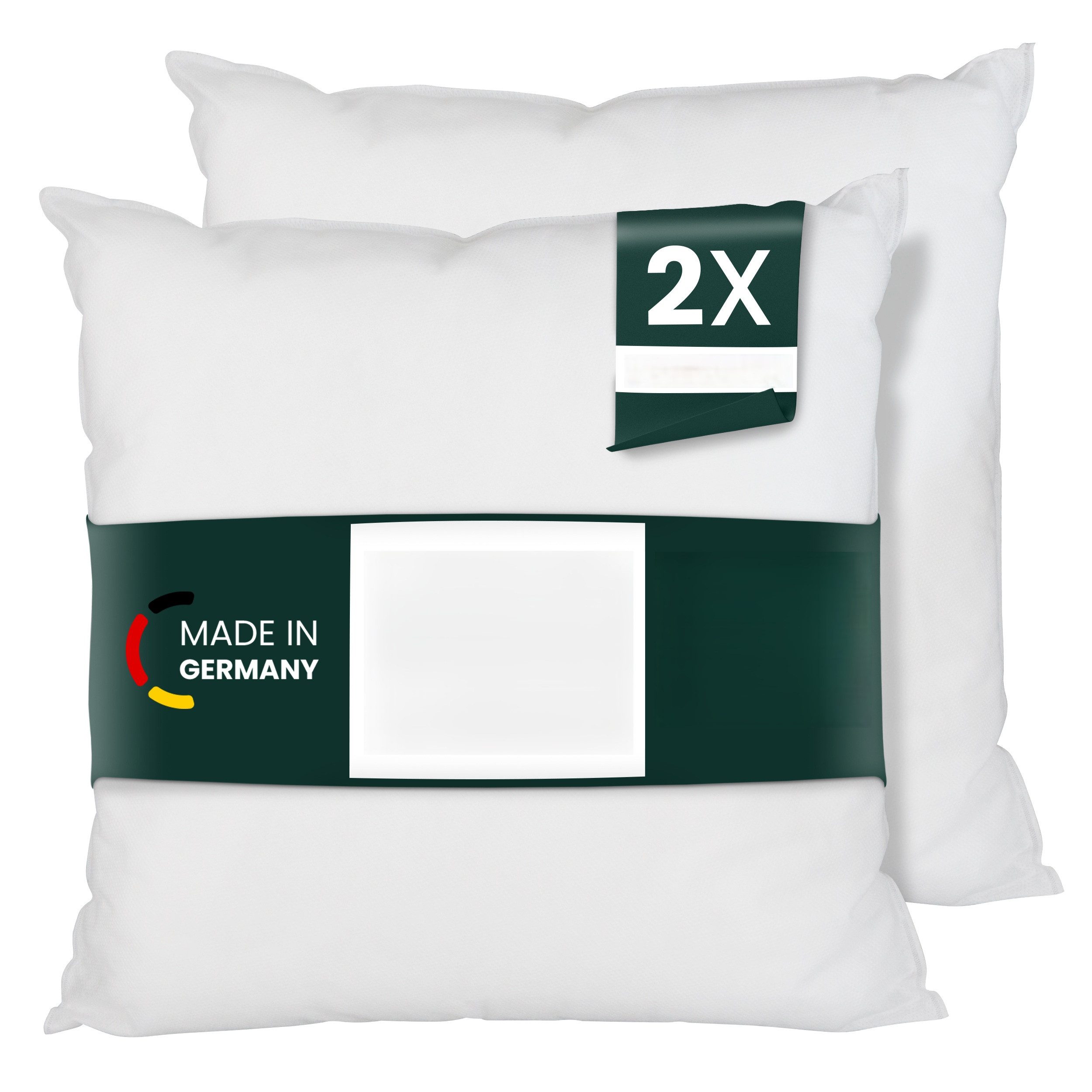 DILUMA Microfaserkissen Füllkissen Mikrofaser 2er Set günstig online kaufen
