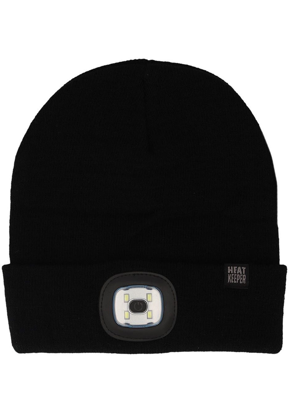 Heatkeeper Strickmütze MEN THERMAL BEANIE+LED LIGHT günstig online kaufen