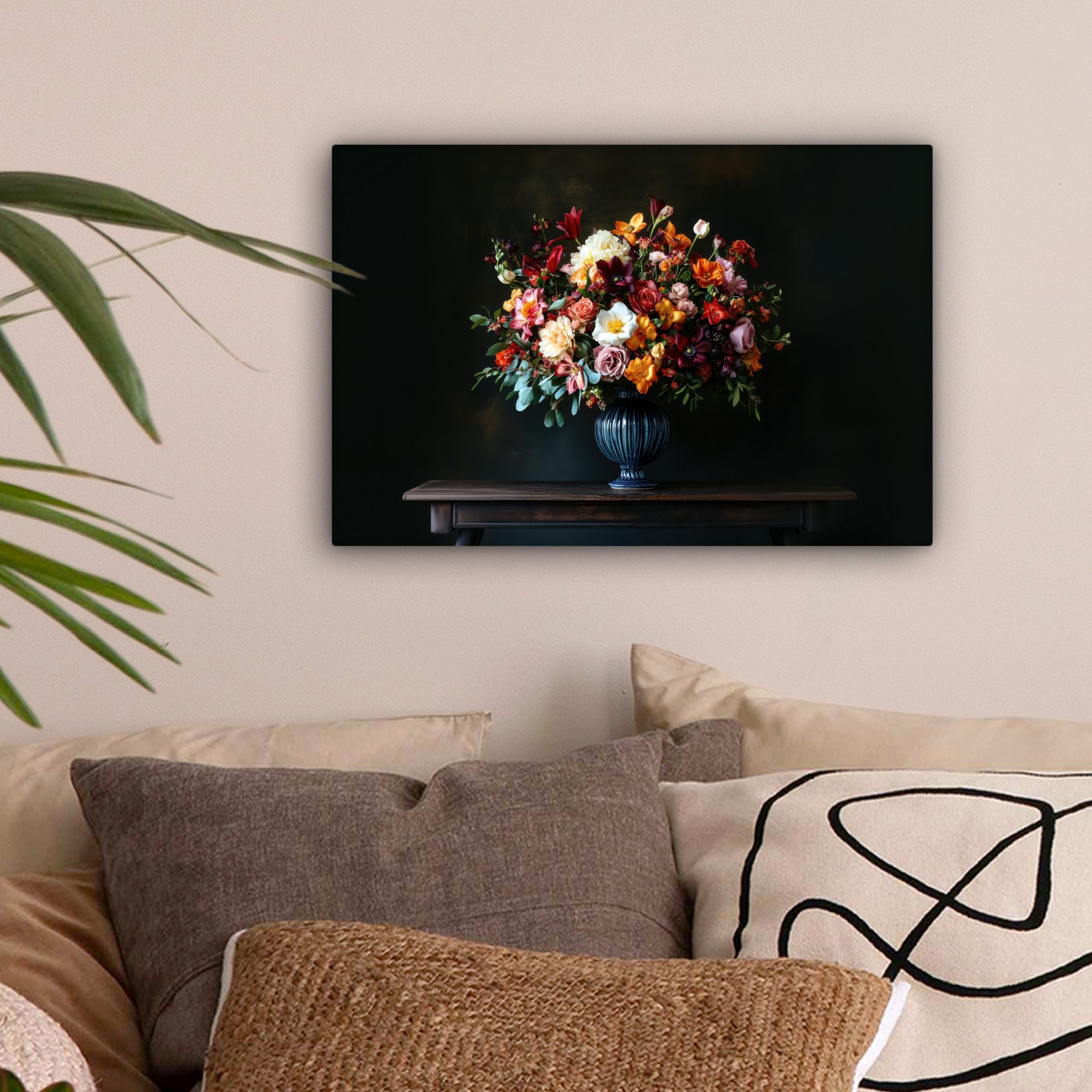OneMillionCanvasses® Leinwandbild Groß - Blumen - günstig online kaufen