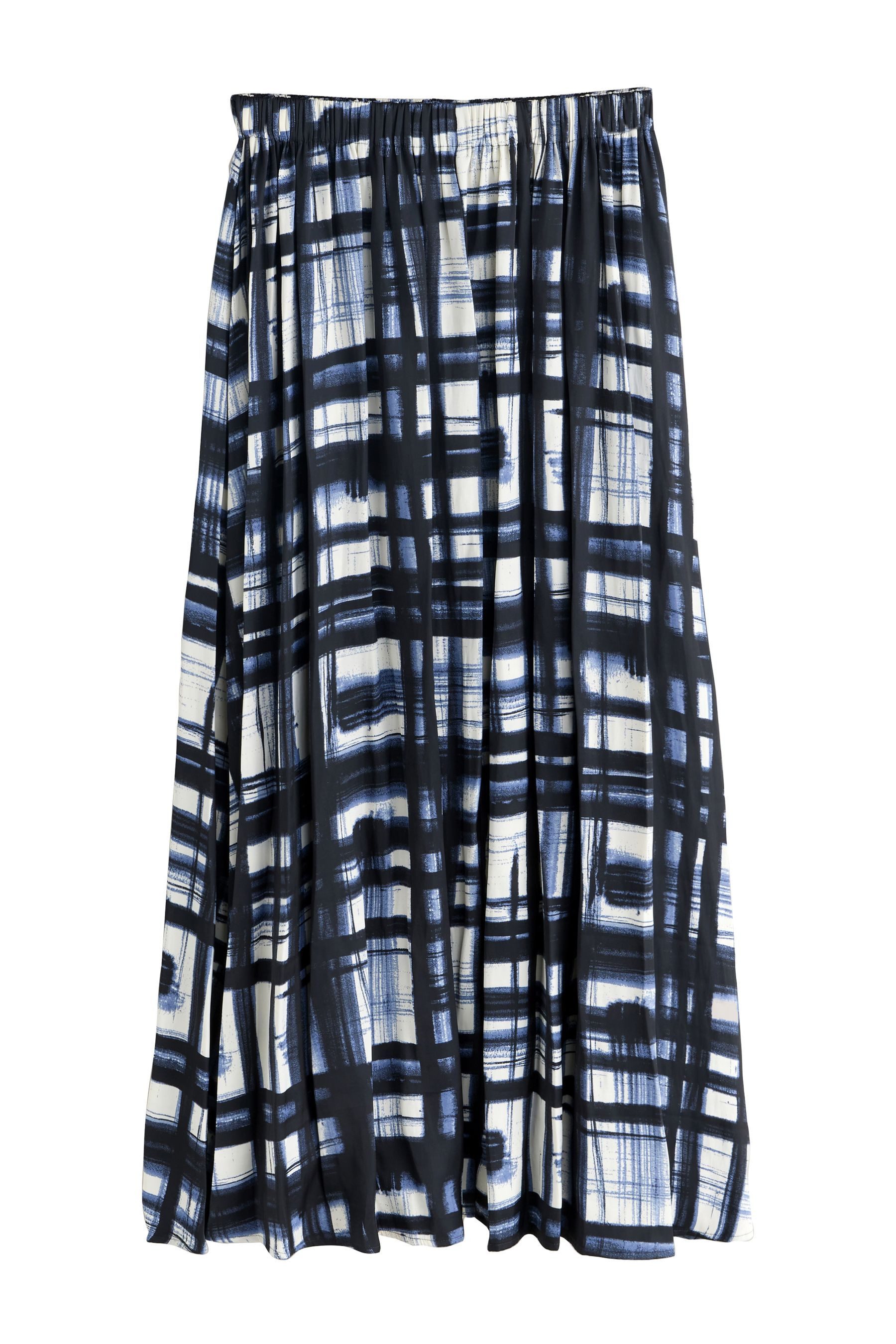 Next Maxirock Plissierter Maxirock aus Satin (1-tlg)