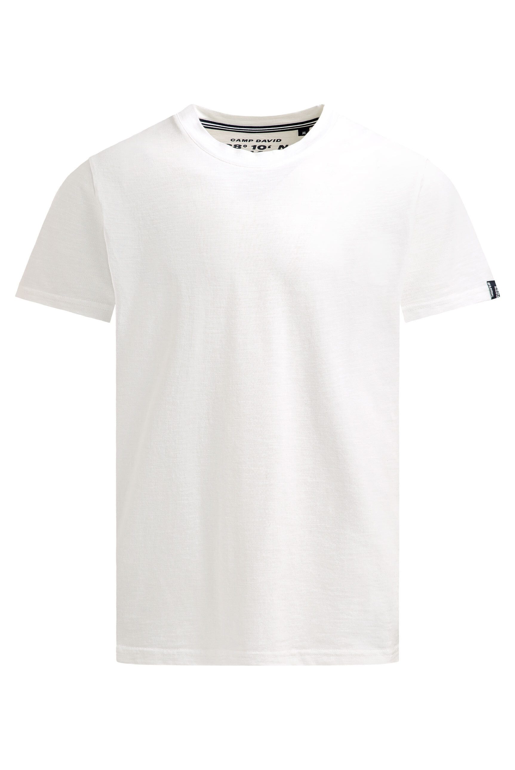 CAMP DAVID Rundhalsshirt aus Baumwolle