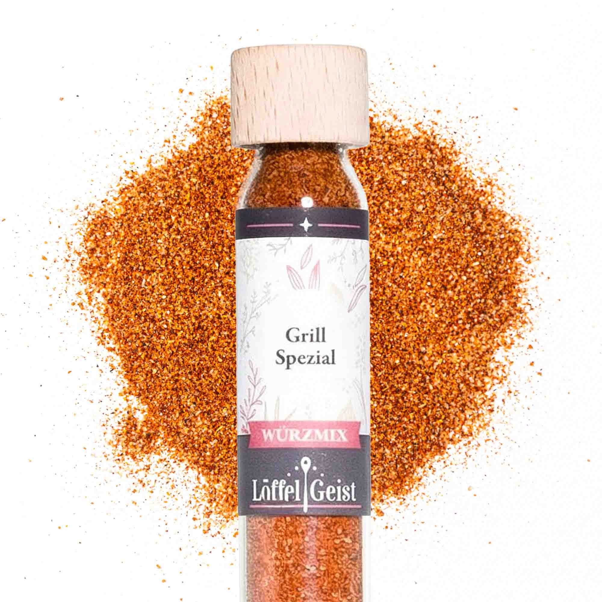 Löffelgeist Gewürz Grill Spezial (42g im praktischen Dosierglas)