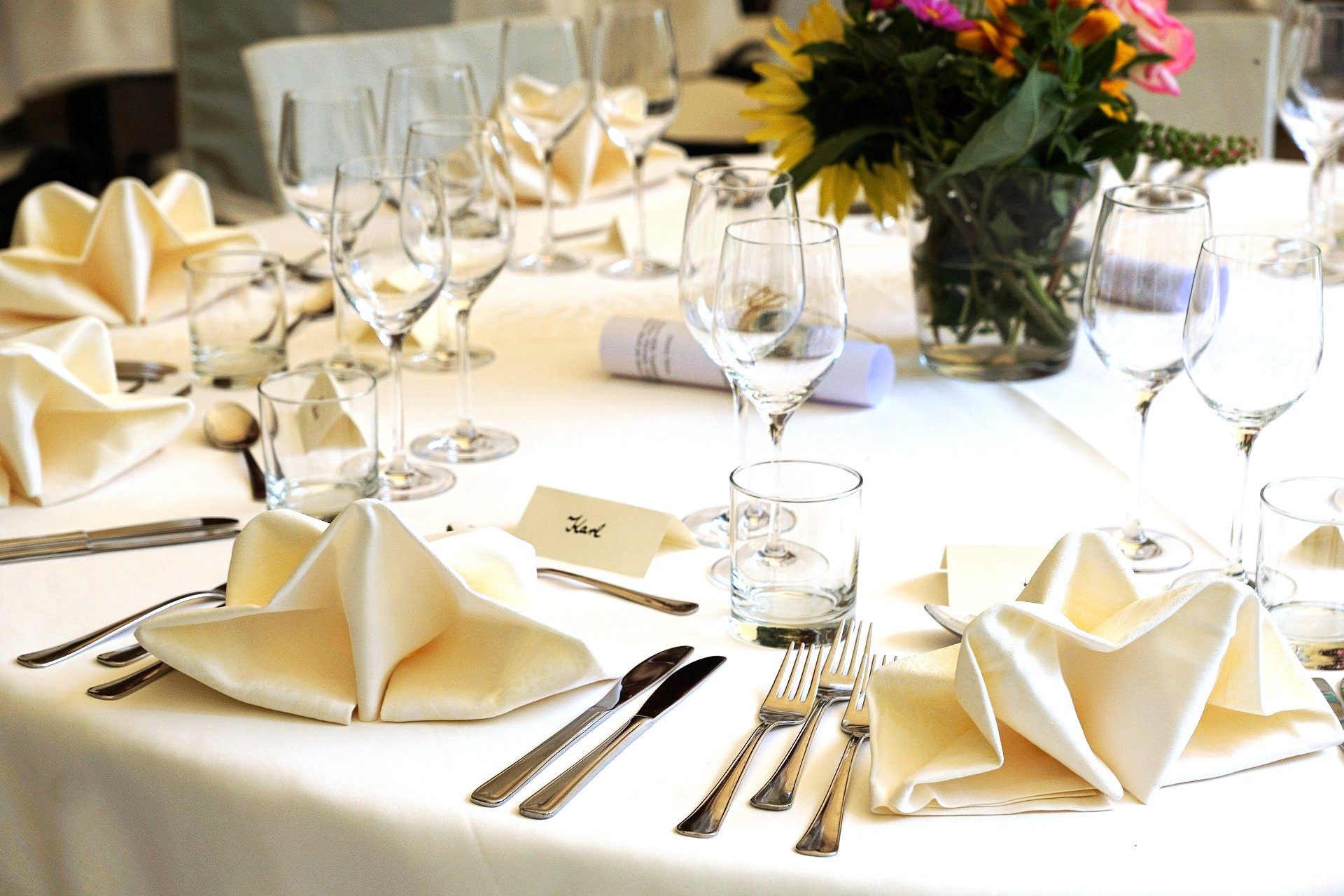 Libusch® Tischdecke Klara, weiß, RUND, Hochzeit, Vollzwirn Baumwolle, Größe günstig online kaufen