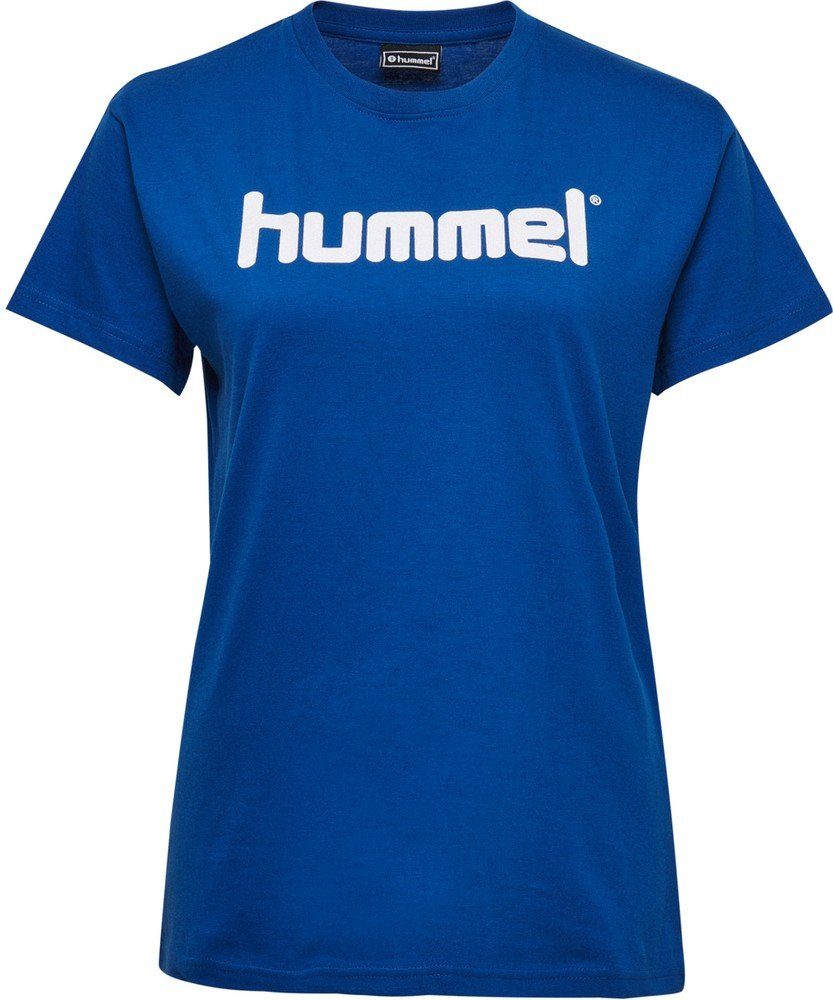 T-Shirt Hummel Damen T-Shirt Go Cotton Logo T-Shirt Woman S/S 203518