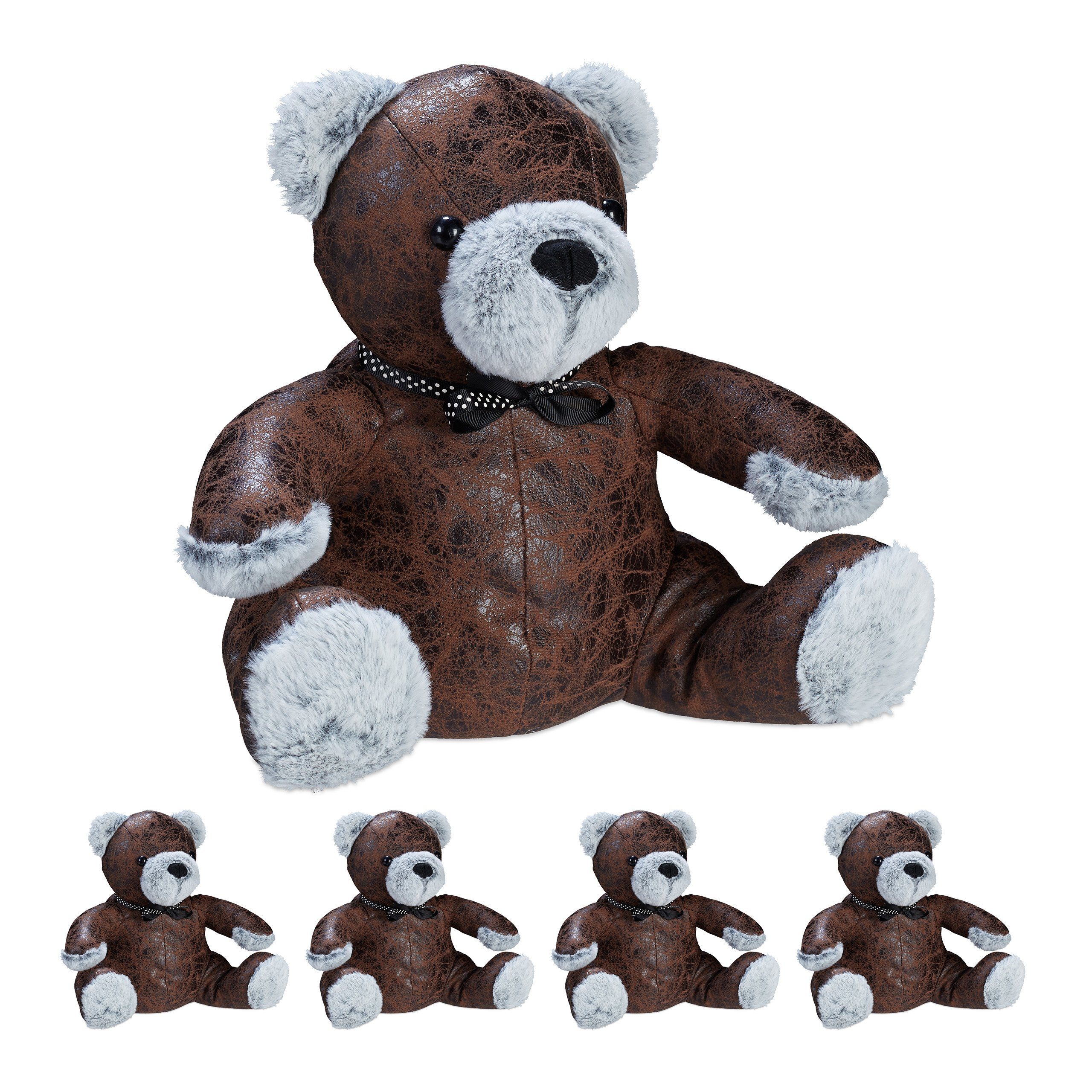 5 Türstopper Türstopper x relaxdays Teddy Bär