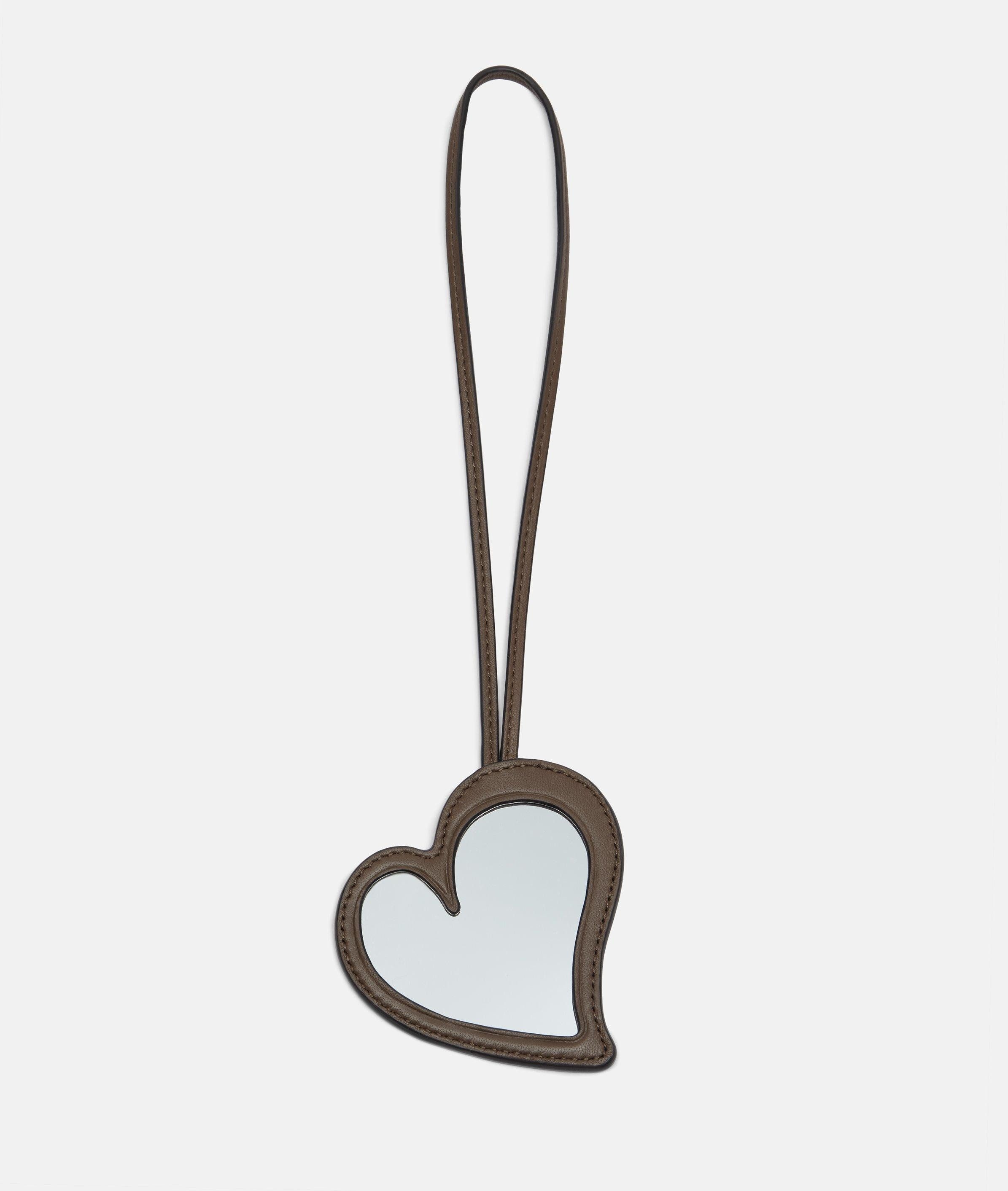 Liebeskind Berlin Schlüsselanhänger Anhänger, Kleiner Spiegel in Herzform