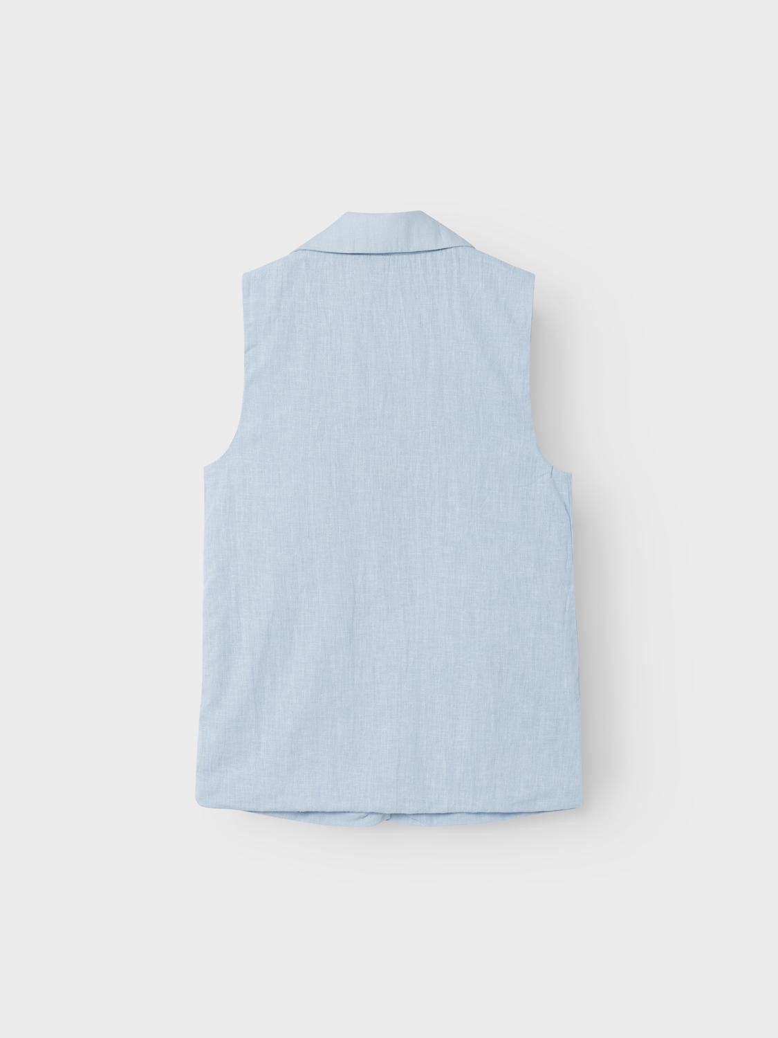 Name It Longweste NKFFALINNEN WAISTCOAT