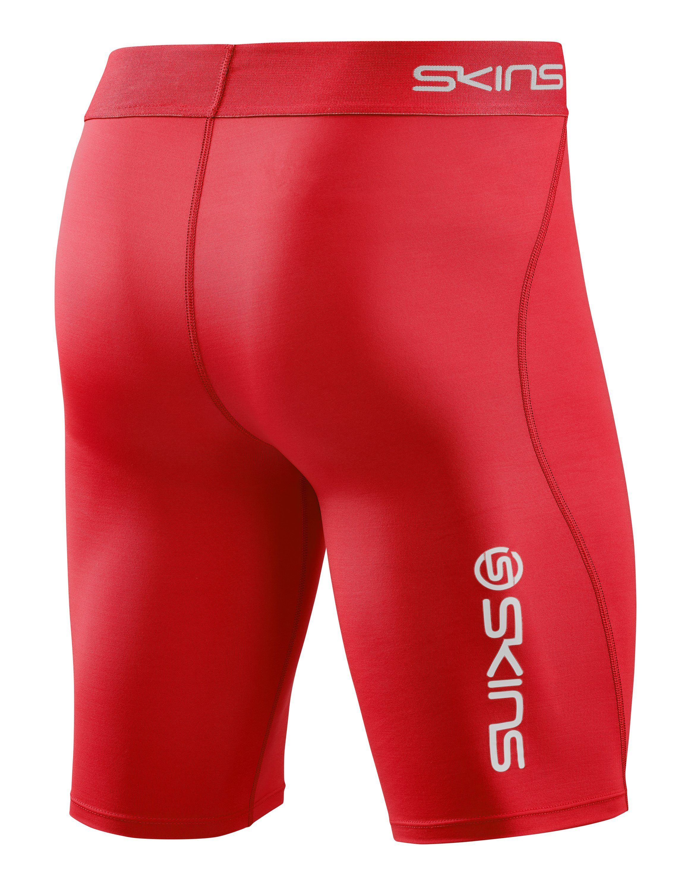 tights Skins red S1 Half (1-tlg) Lauftights