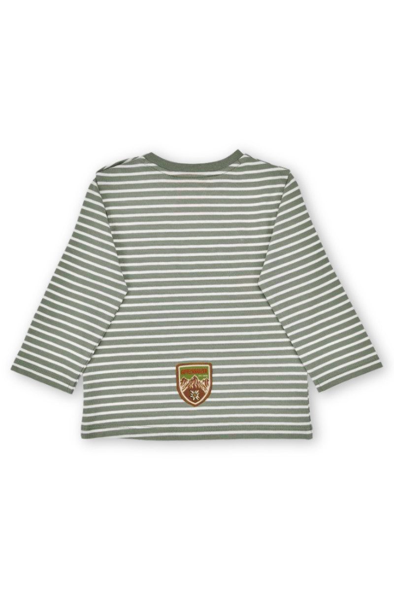 BONDI Trachtenkleid Trachtenshirt Baby/Kind - WALDI - salbei/weiß