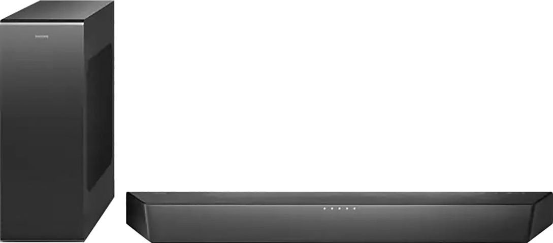 Philips TAB7207/10 2.1 Soundbar (Bluetooth, 260 W, mit kabellosem Subwoofer) | Soundbars