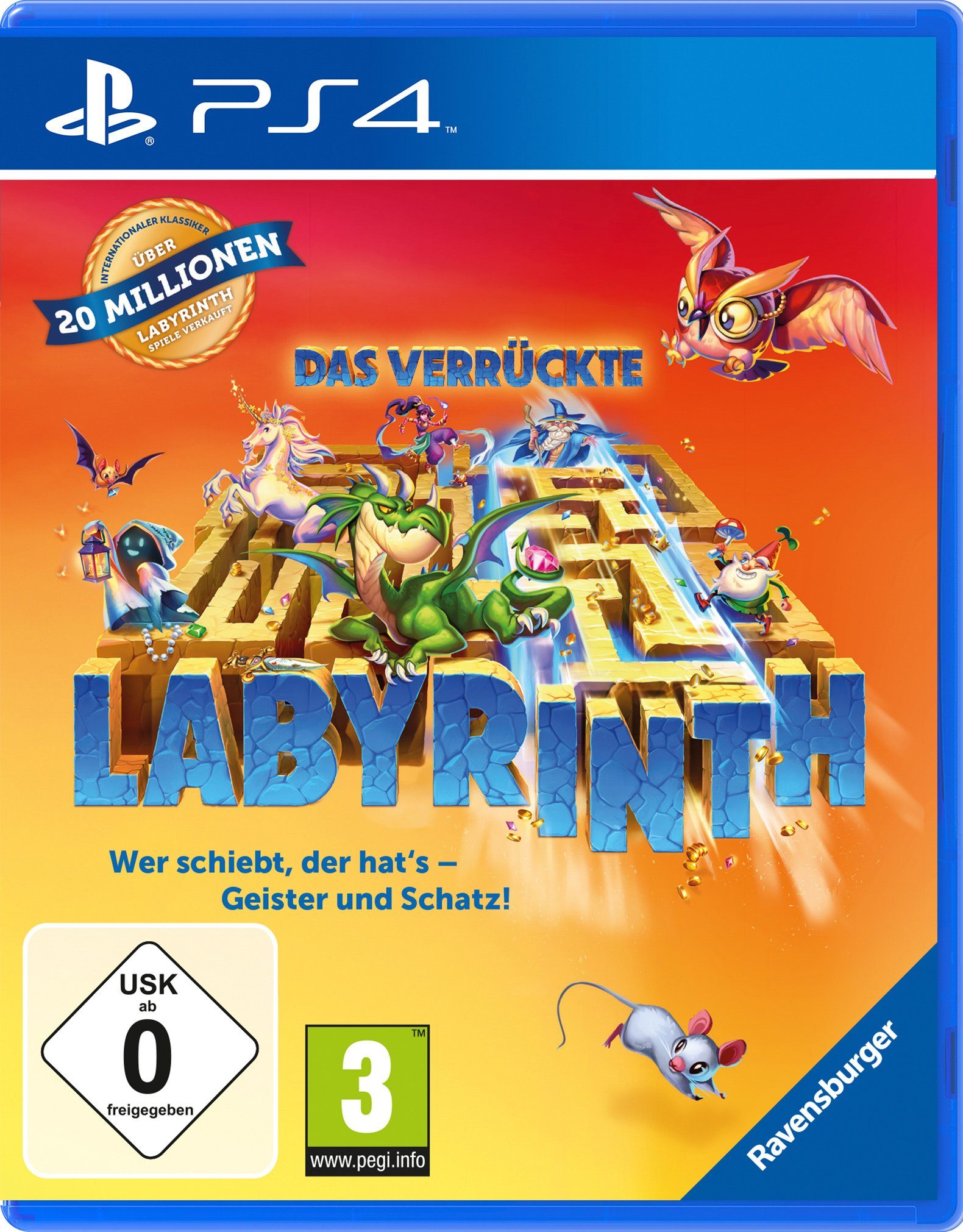 Das verrückte Labyrinth (Blu-ray Disc), PlayStation 4