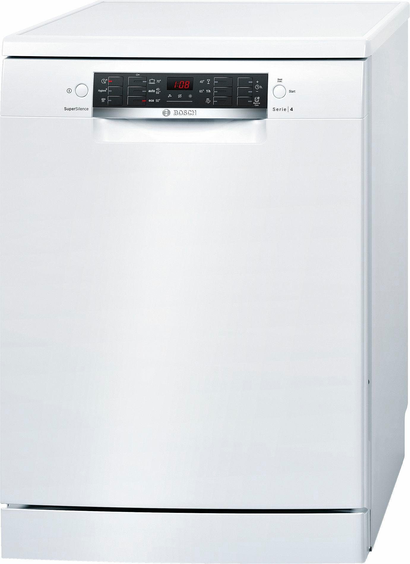 BOSCH Standgeschirrspüler, SMS46MW03E, 9,5 l, 14 Maßgedecke - BOSCH