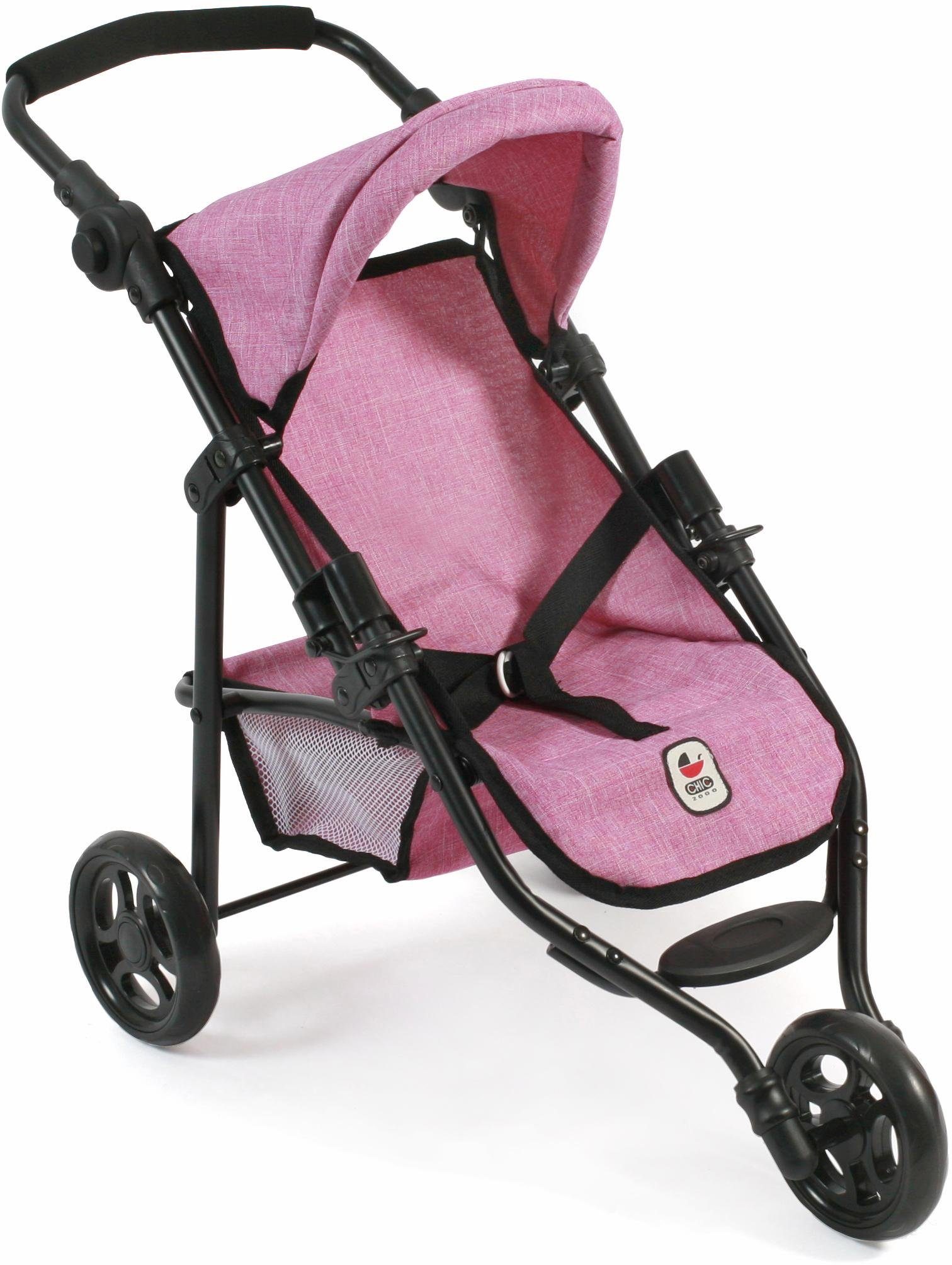 CHIC2000 Puppenbuggy »Jogging-Buggy Lola, Pink«, mit klappbarem Verdeck  online kaufen | OTTO
