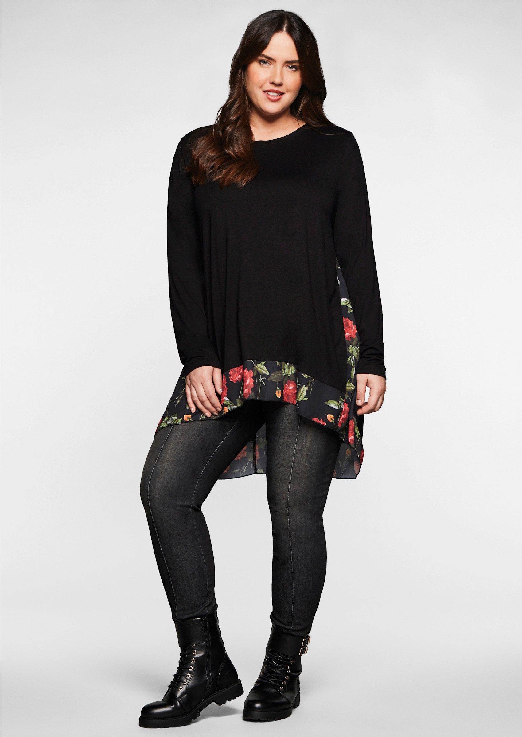 sheego by Joe Browns T-Shirt Longshirt günstig online kaufen